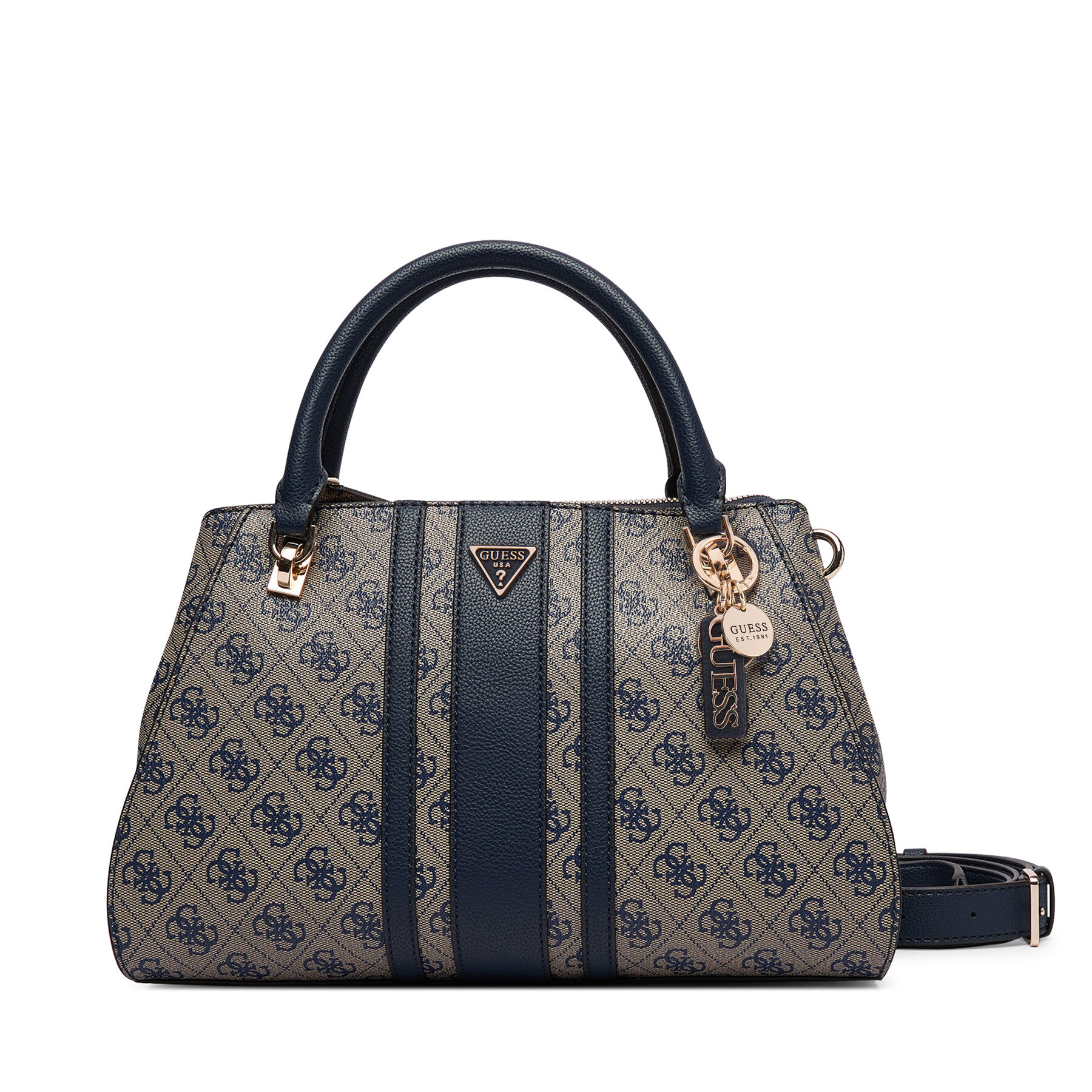 Дамска чанта Guess Noelle II HWBS96 72070 Тъмносин