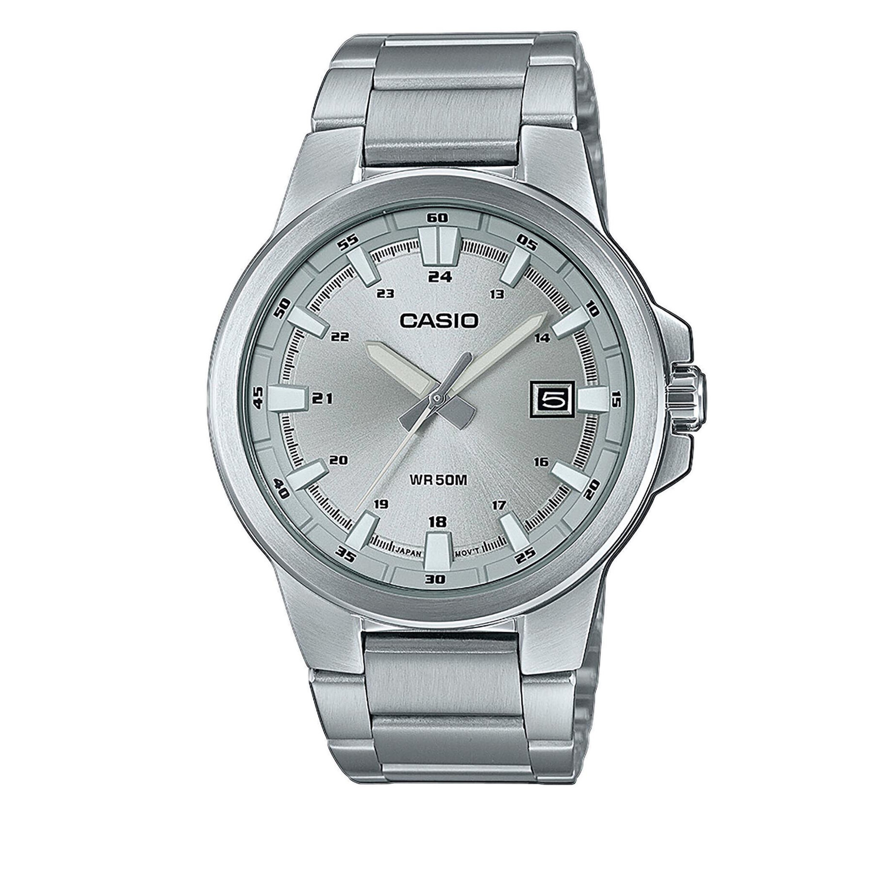 

Годинник Casio MTP-E173D-7AVEF Silver/Silver, Срібний
