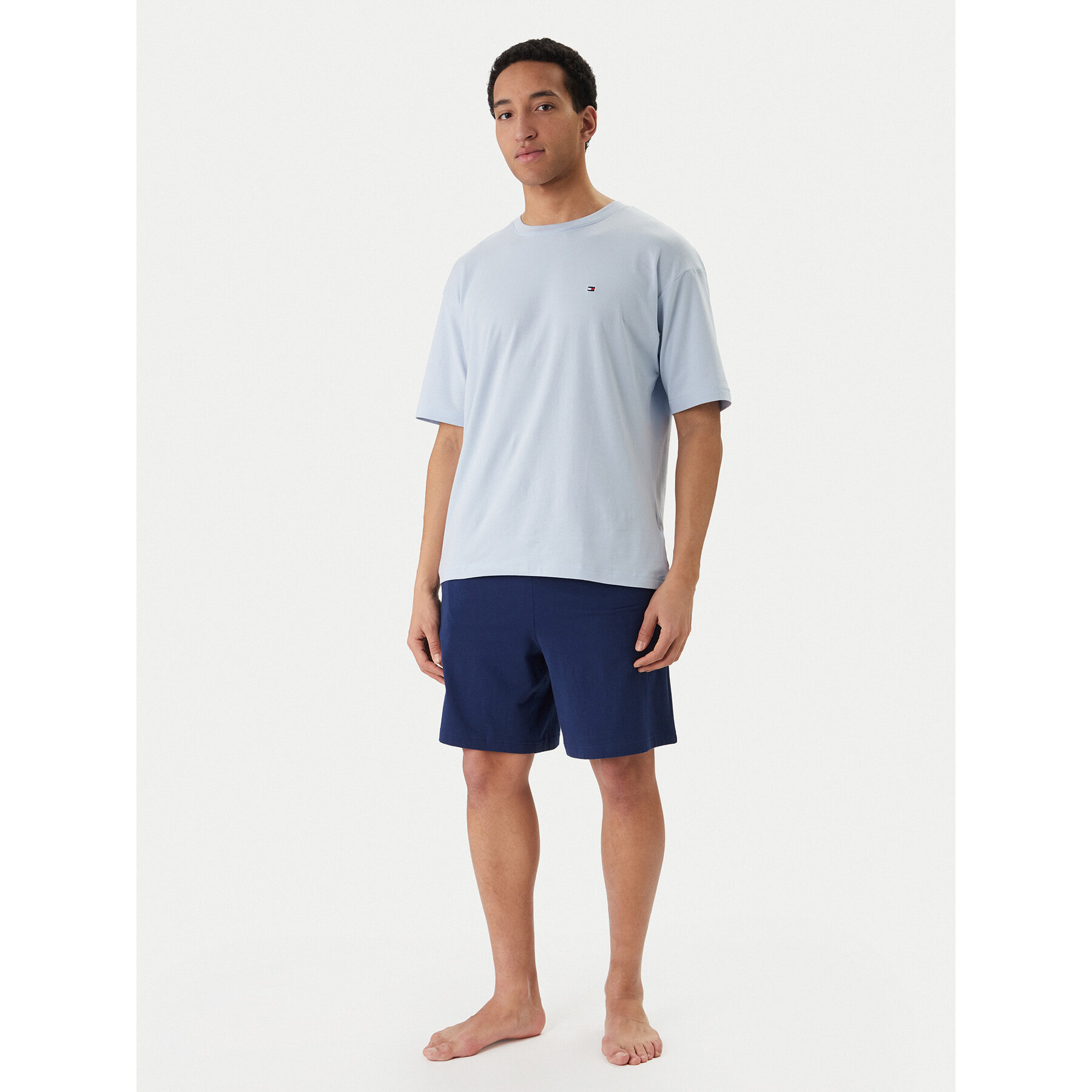 Tommy Hilfiger Pyjama UM0UM03649 Blau Regular Fit