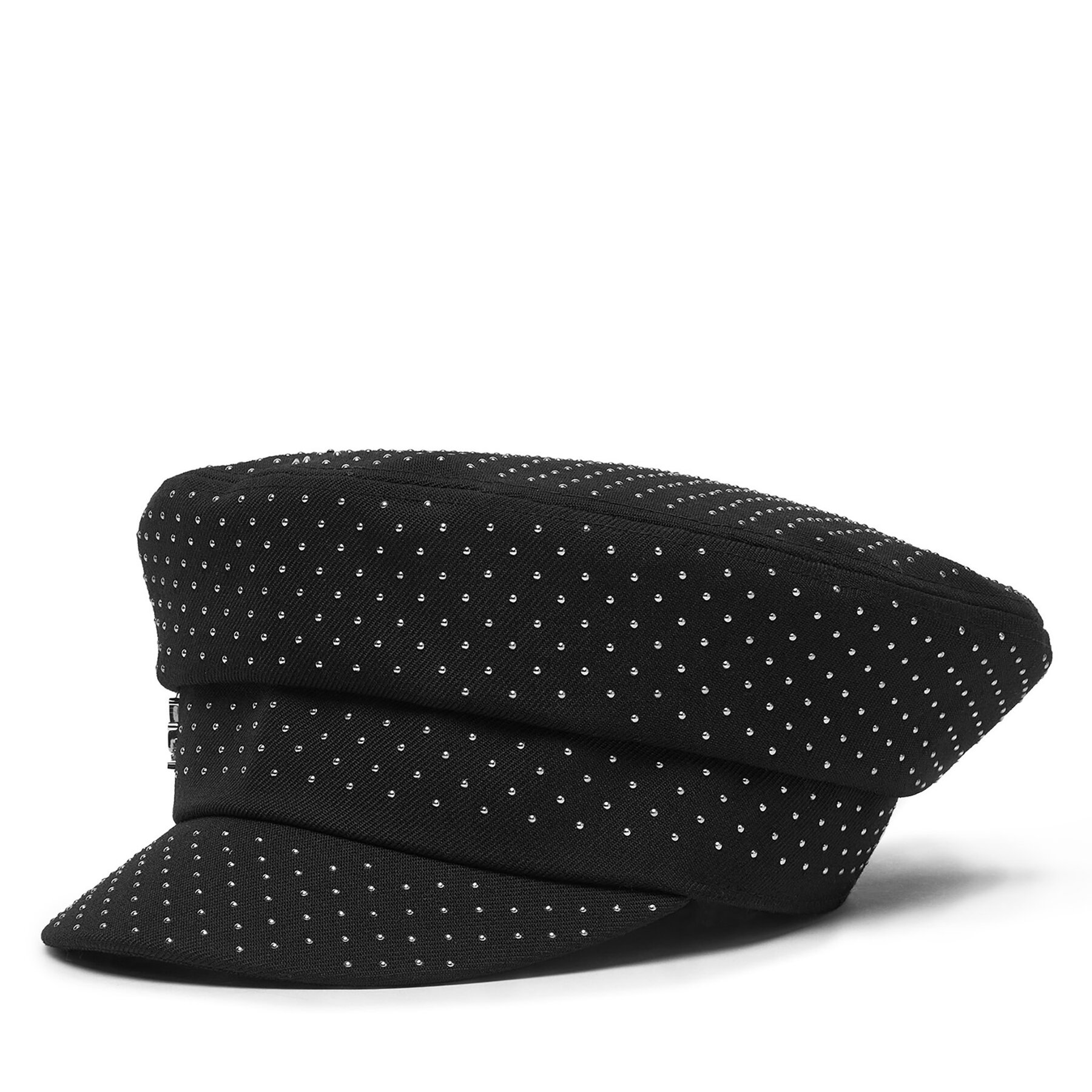 Vojaška baretka KARL LAGERFELD B3W33007 Črna