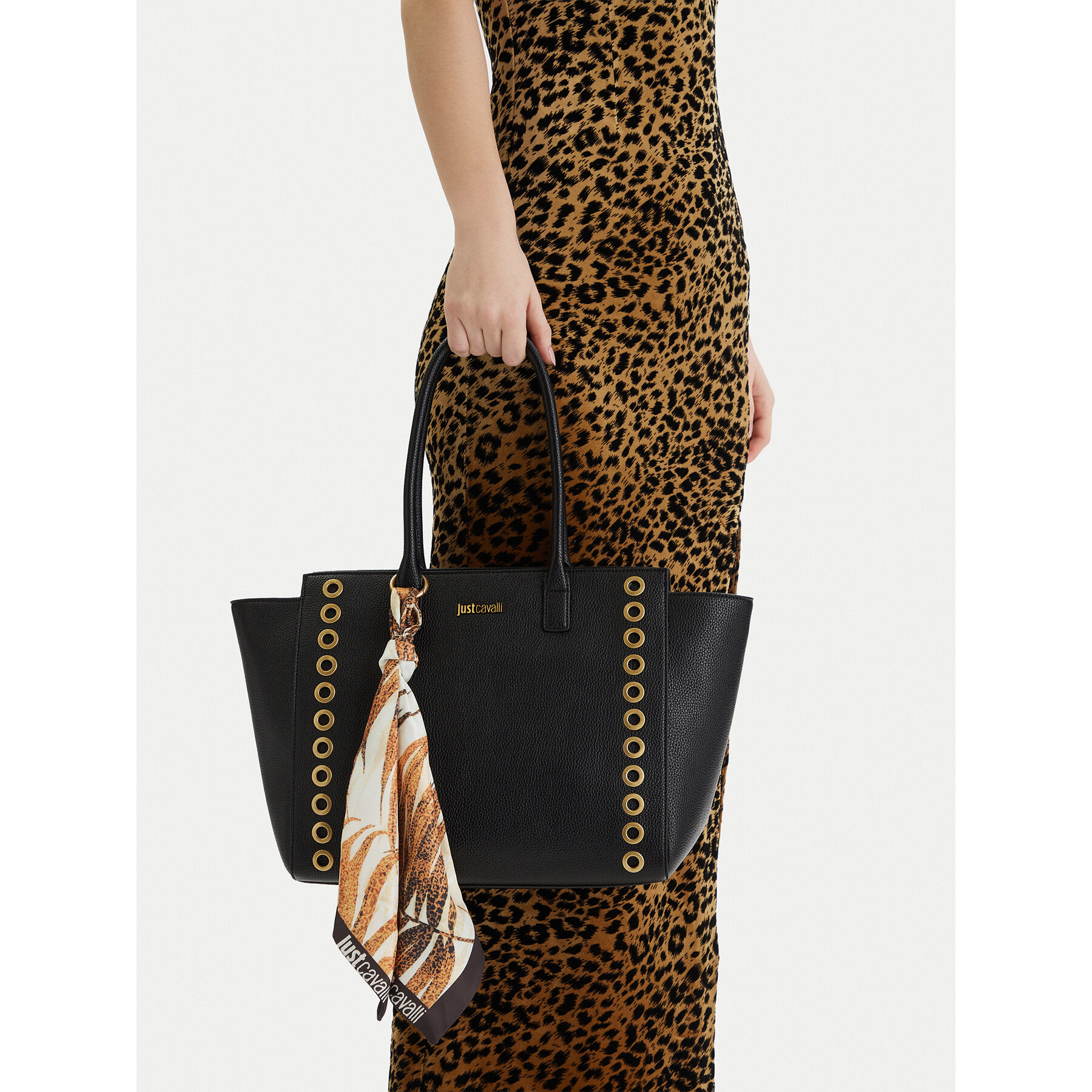 Torbica Just Cavalli 80RA4BF3 ZSB81 Crna