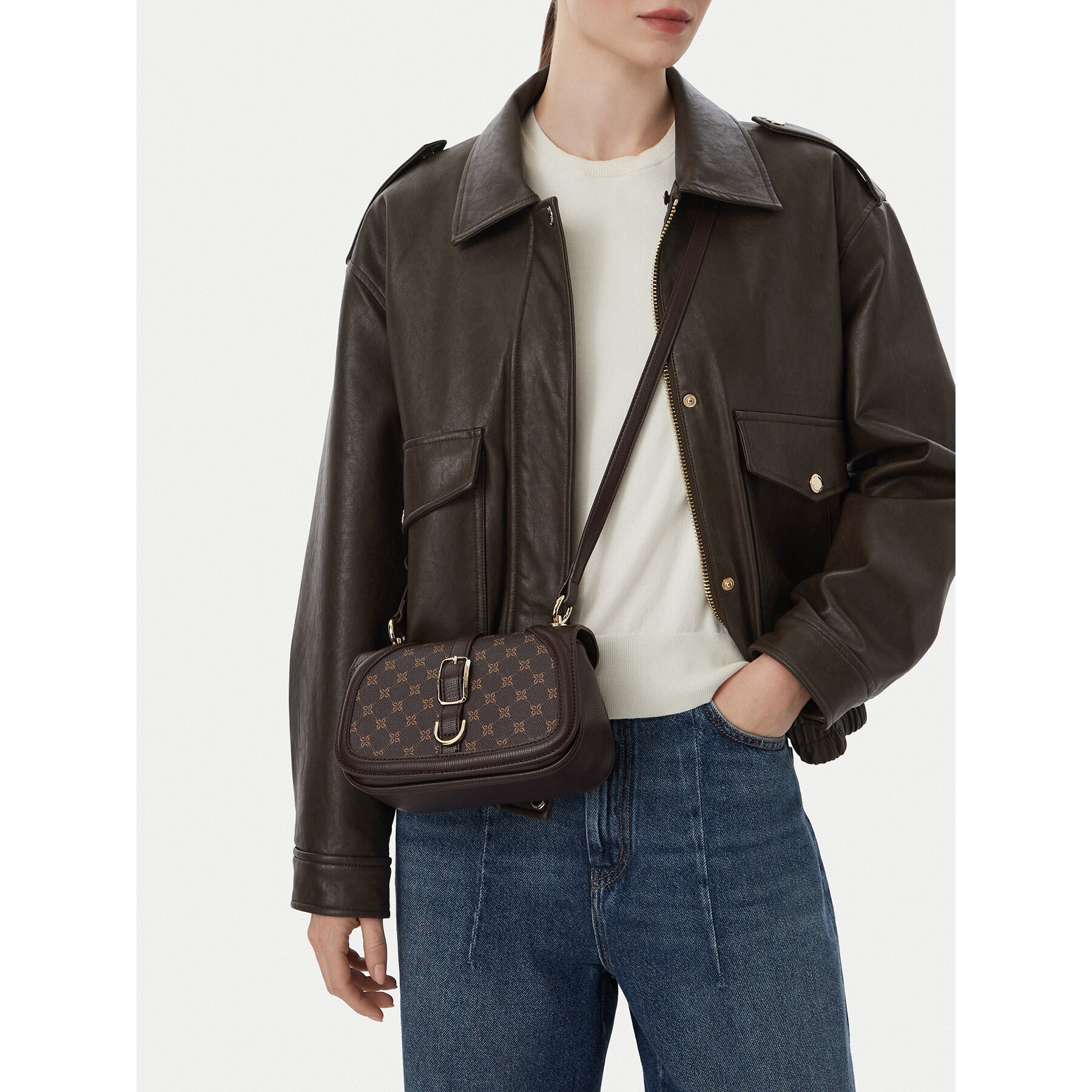 Soma Nine West CEO-SILK LINE-KY500 Tumši brūna