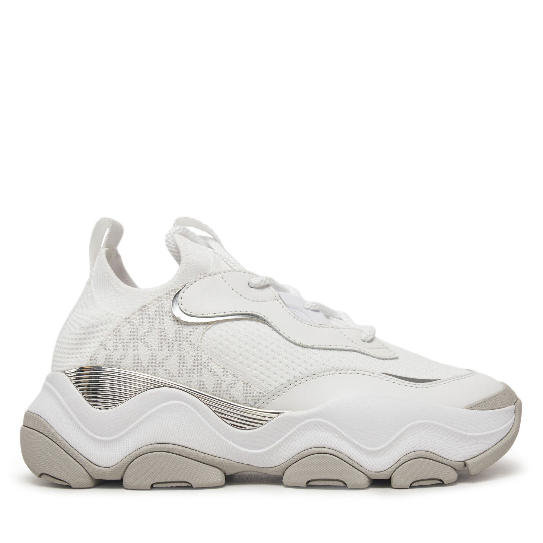 Сникърси Michael Kors Atlas Knit 43R5ATFS1L Бял