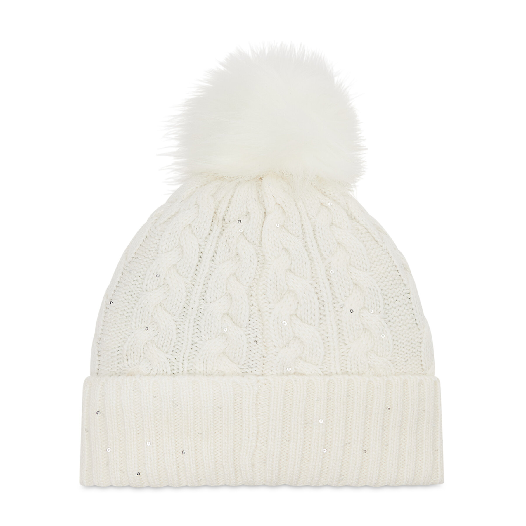 Čiapka Guess AGNOT1 NY224 Biela