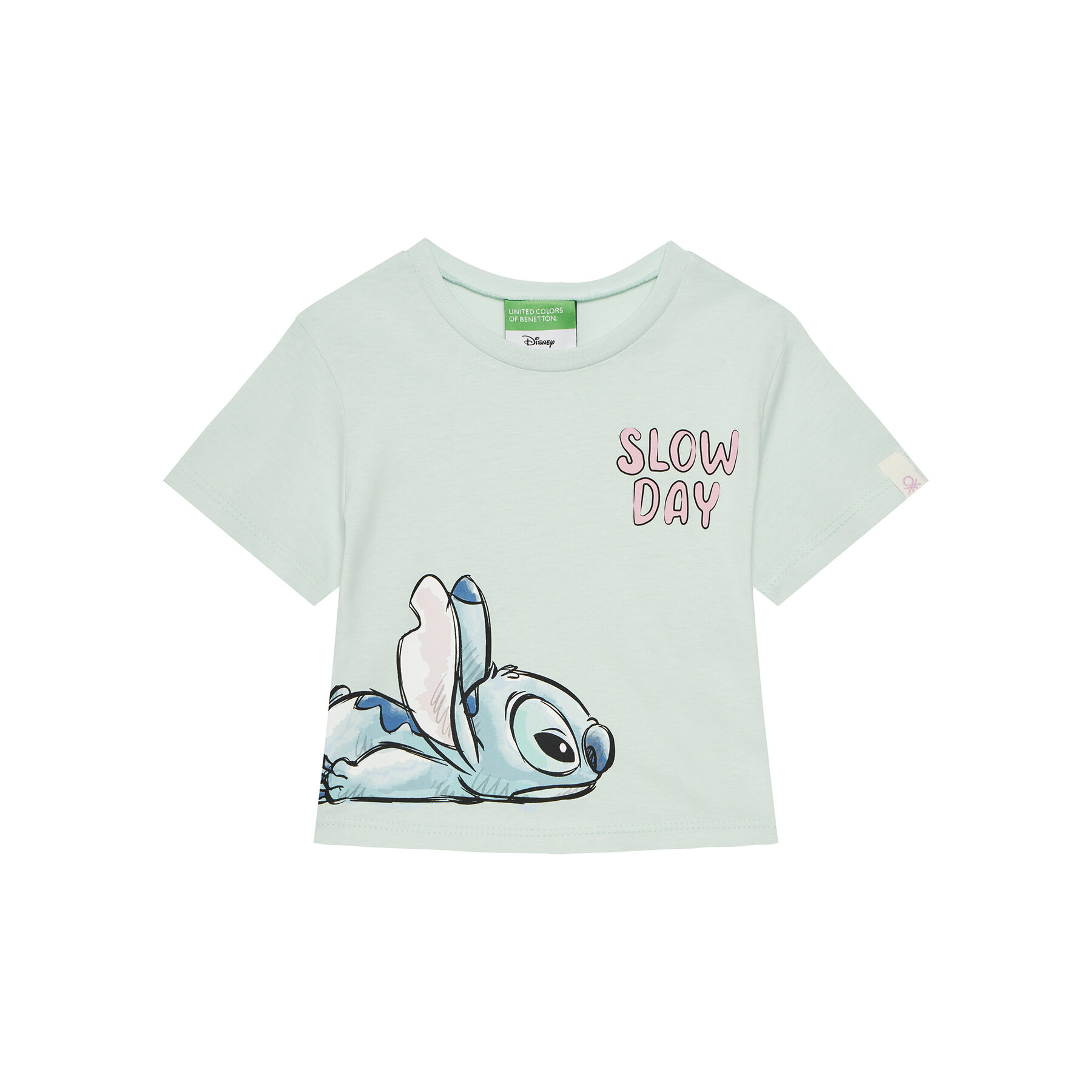 United Colors Of Benetton T-shirt 35RYG10HQ Verde Regular Fit