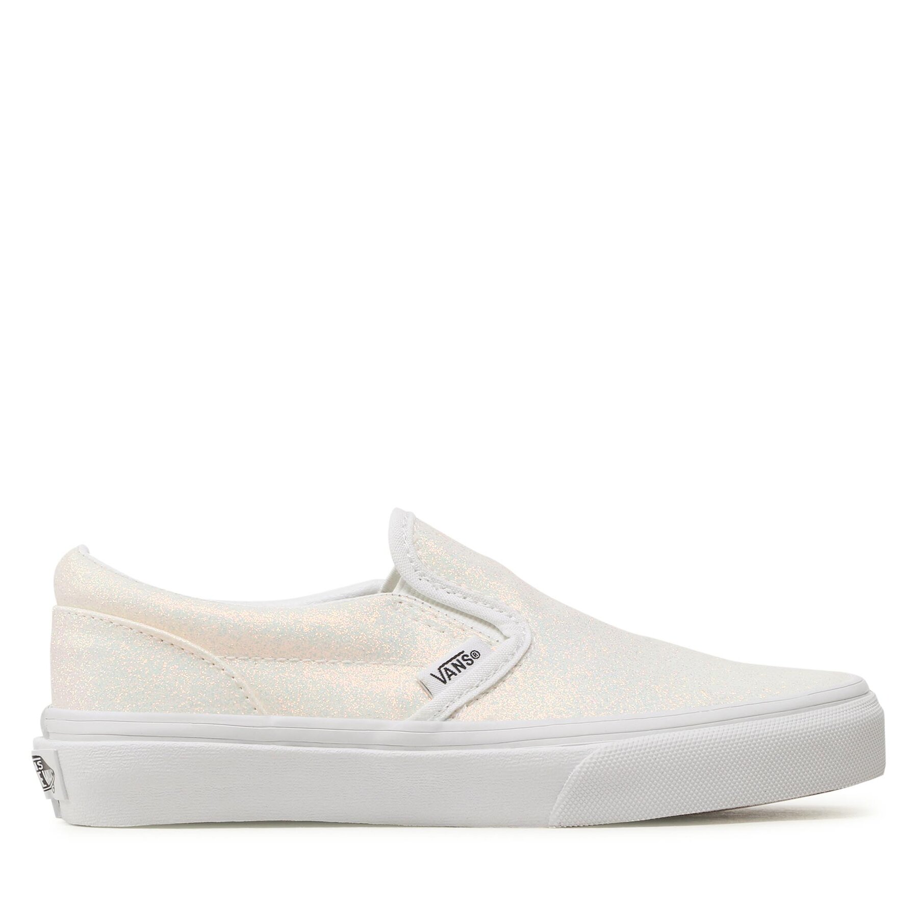 Kinder Sneakers aus Stoff Vans, Schuhgröße 32, Weiß, Classic Slip-O VN0A5KXMTBD1