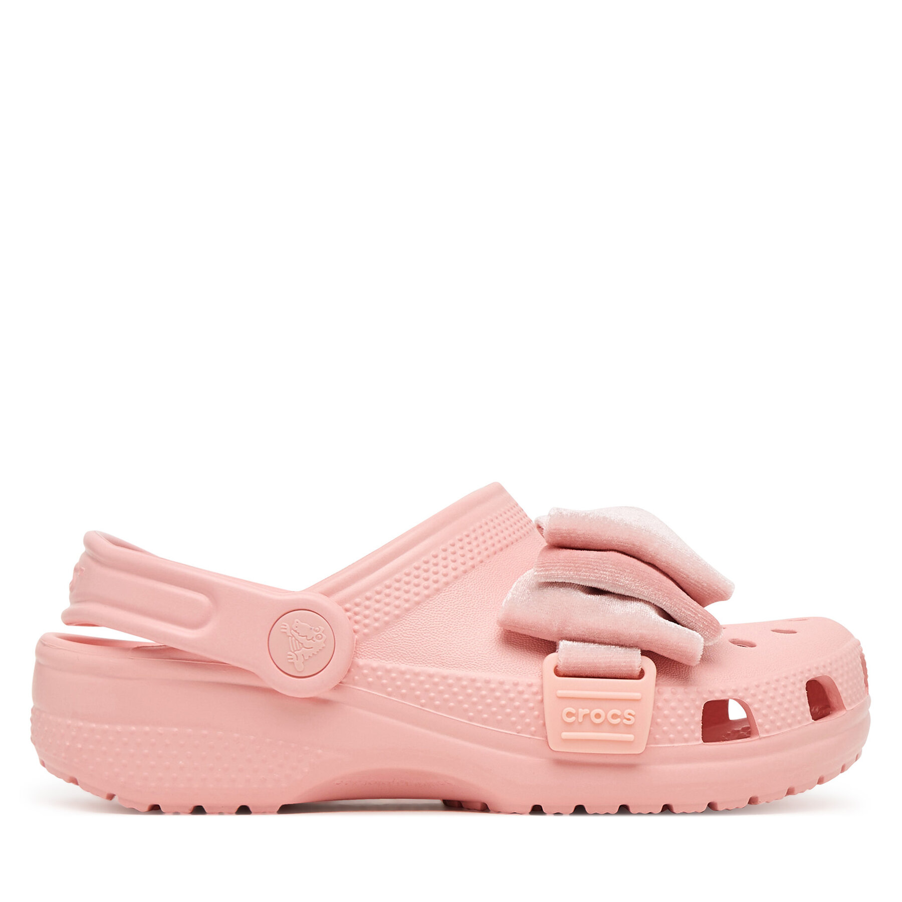 Şlapi Crocs Classic Bow Clog 211886 Roz