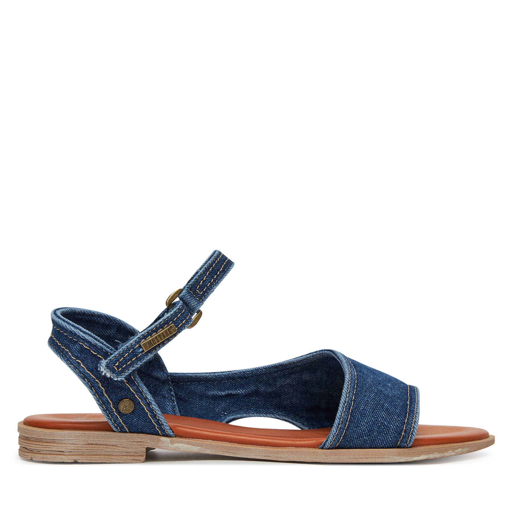 Donna Sandali Mustang, Taglia 41, Blu scuro, 1388-807-841, taglia : 41
