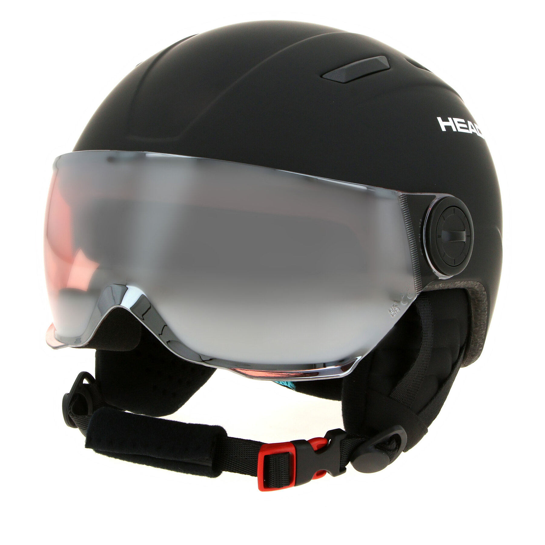 Dziecięcy Kask narciarski Head, Rozmiar XS_S Czarny Mojo Visor 328224
