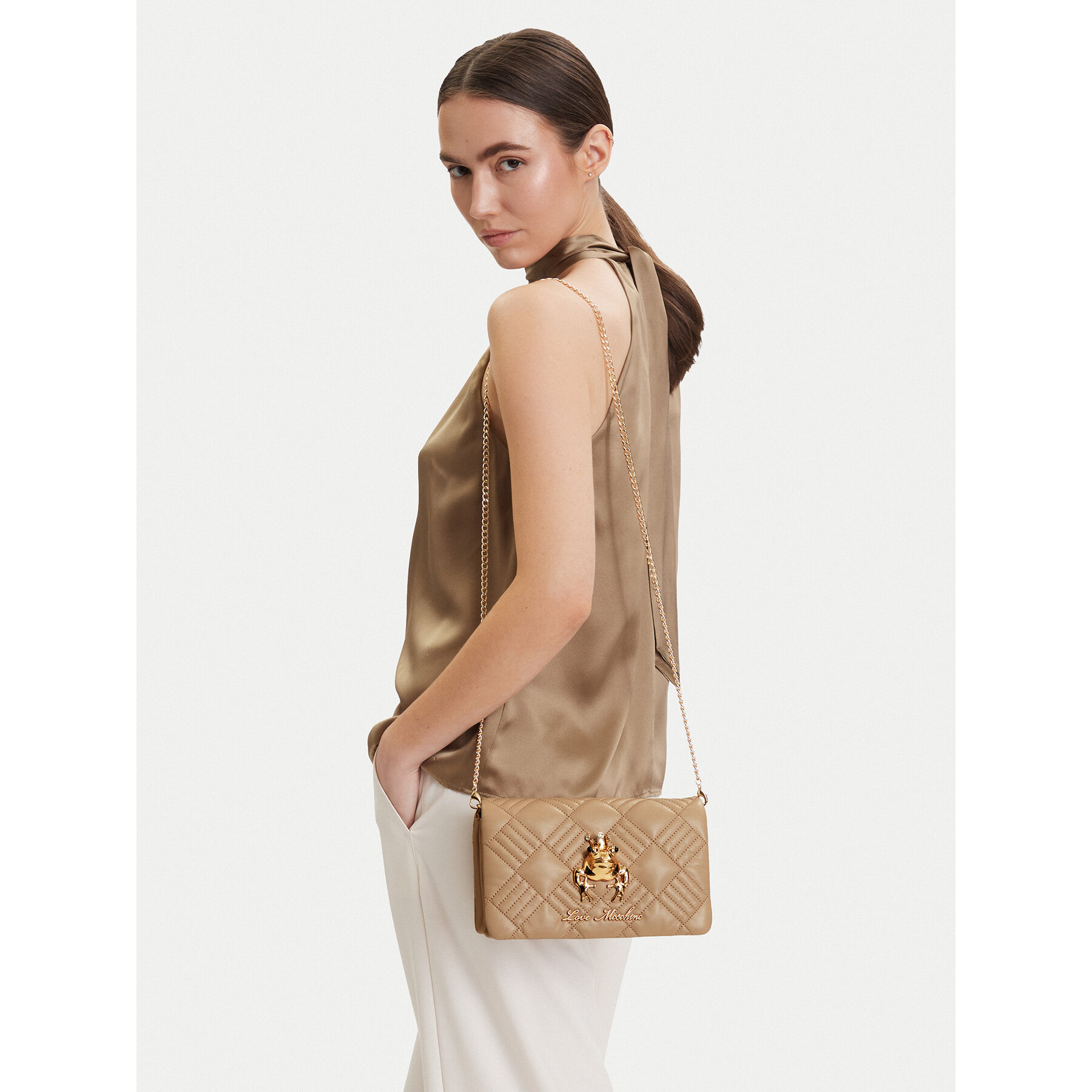 Torbica LOVE MOSCHINO JC4269PP0OKH1209 Bež