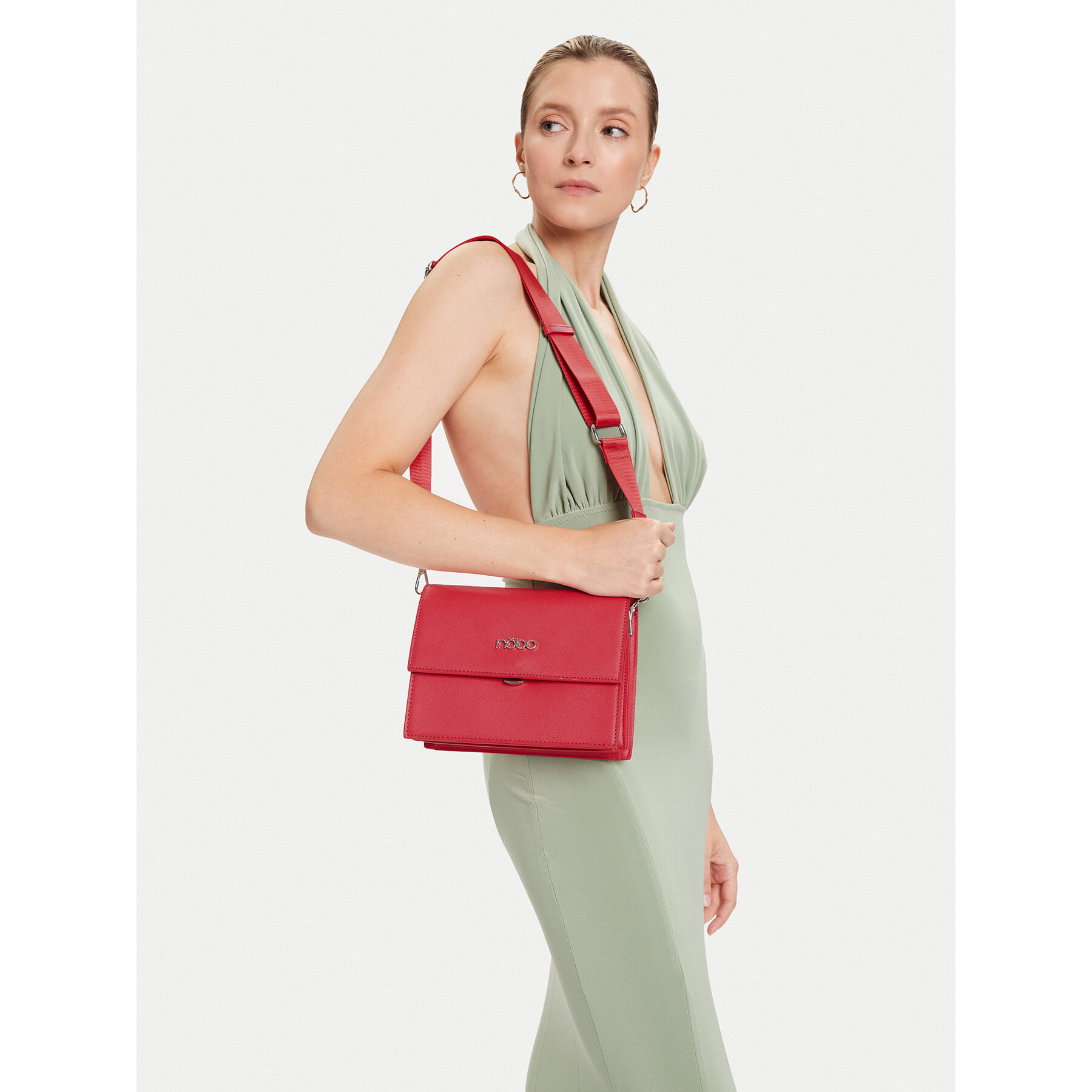 Τσάντα Nobo NBAG-P2290-CM04 Κόκκινο