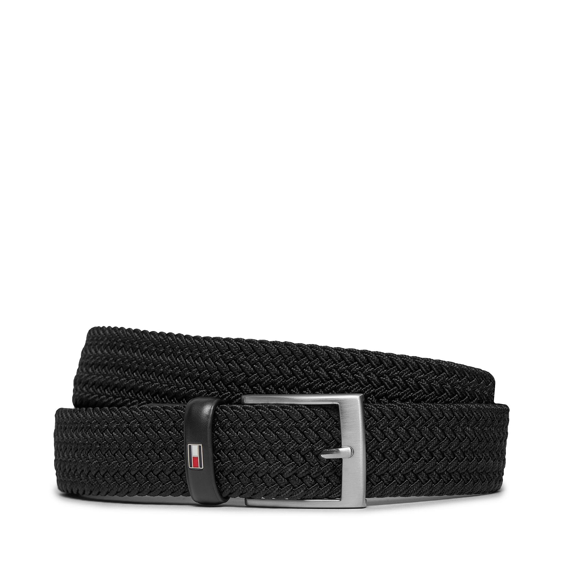 Мъжки колан Tommy Hilfiger New Adan Belt 3.5Cm AM0AM02801 Черен