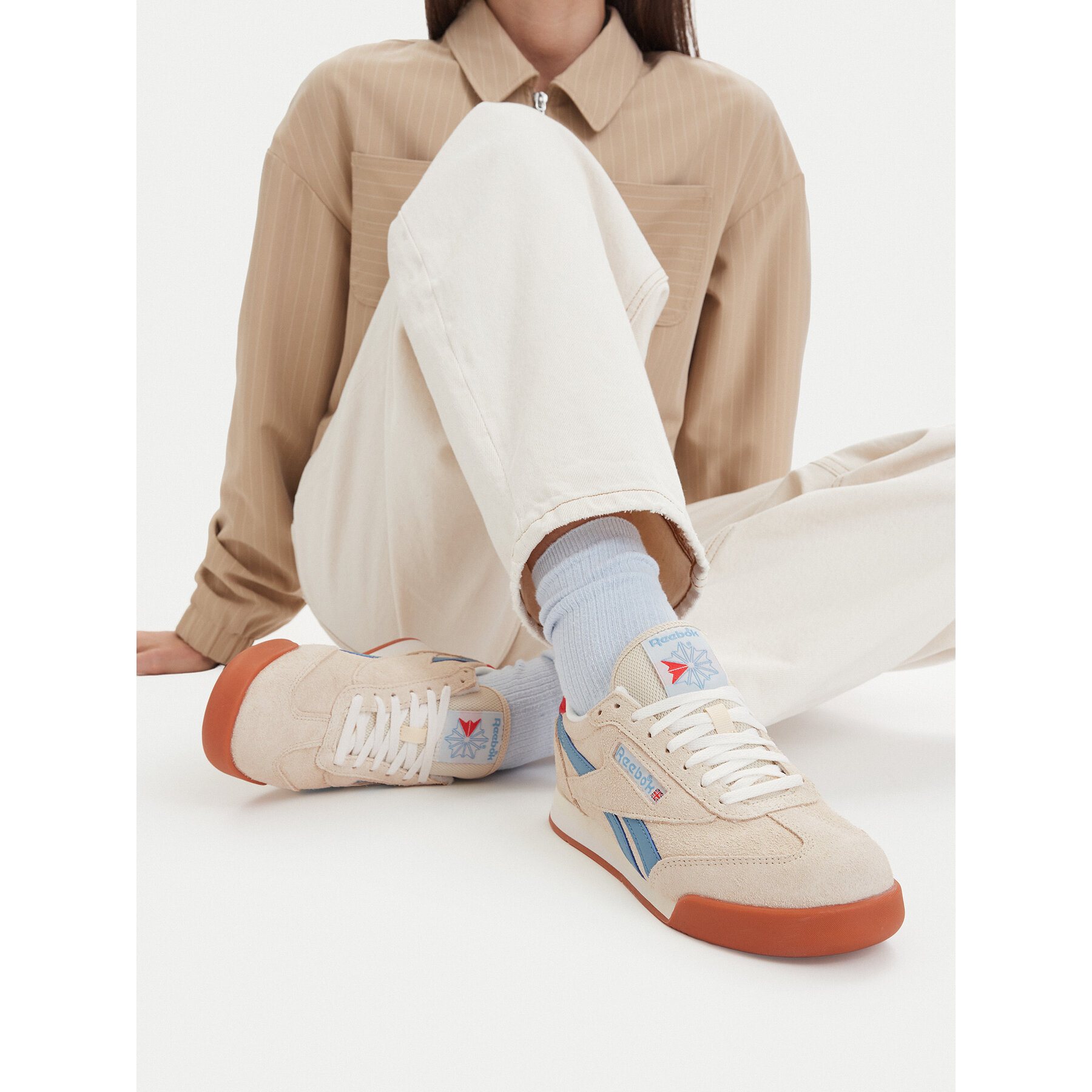 Сникърси Reebok SS-CAMPIO XT 100245002 Светлобежов
