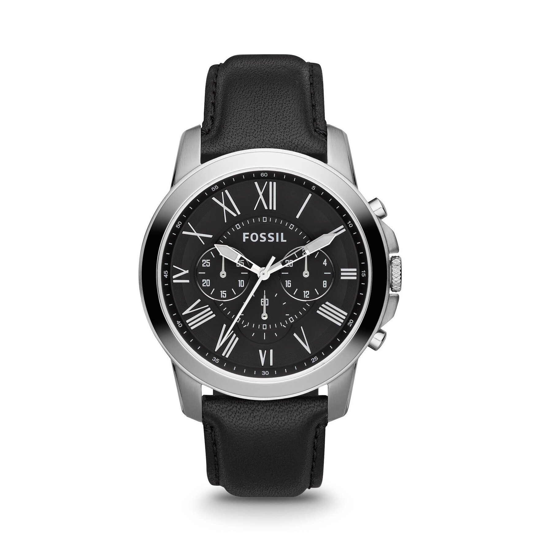

Годинник Fossil Grant FS4812 Black/Black, Чорний