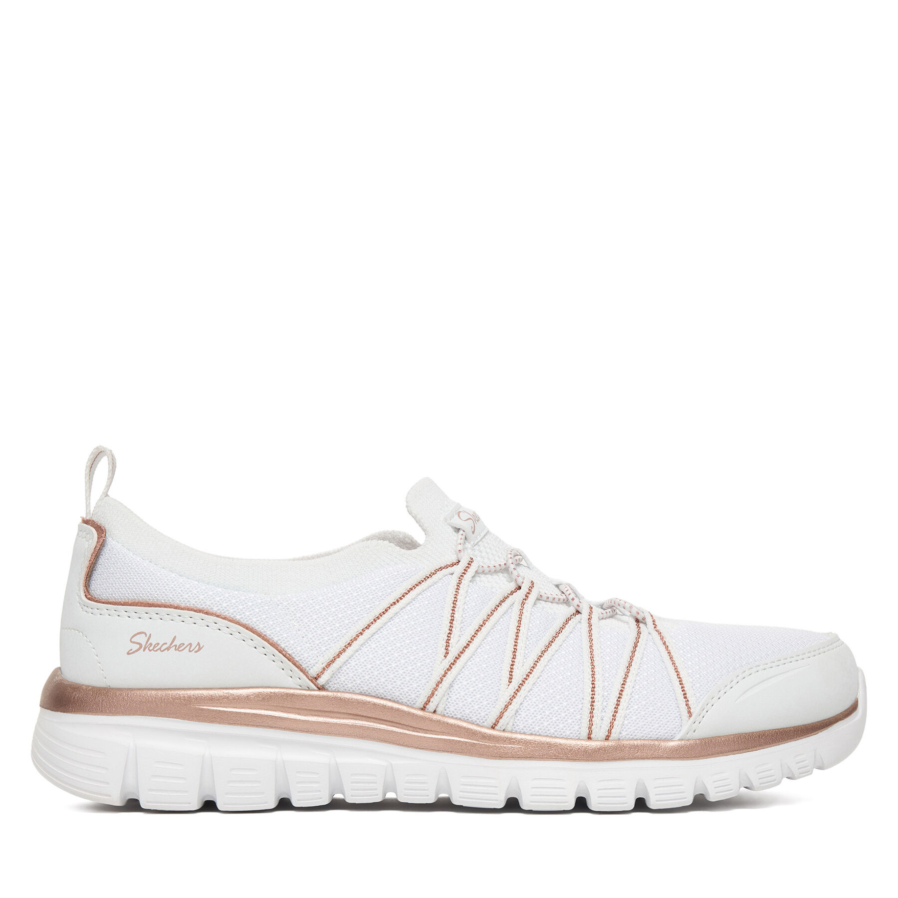 Sneakers Skechers Graceful 100888/WTRG Alb