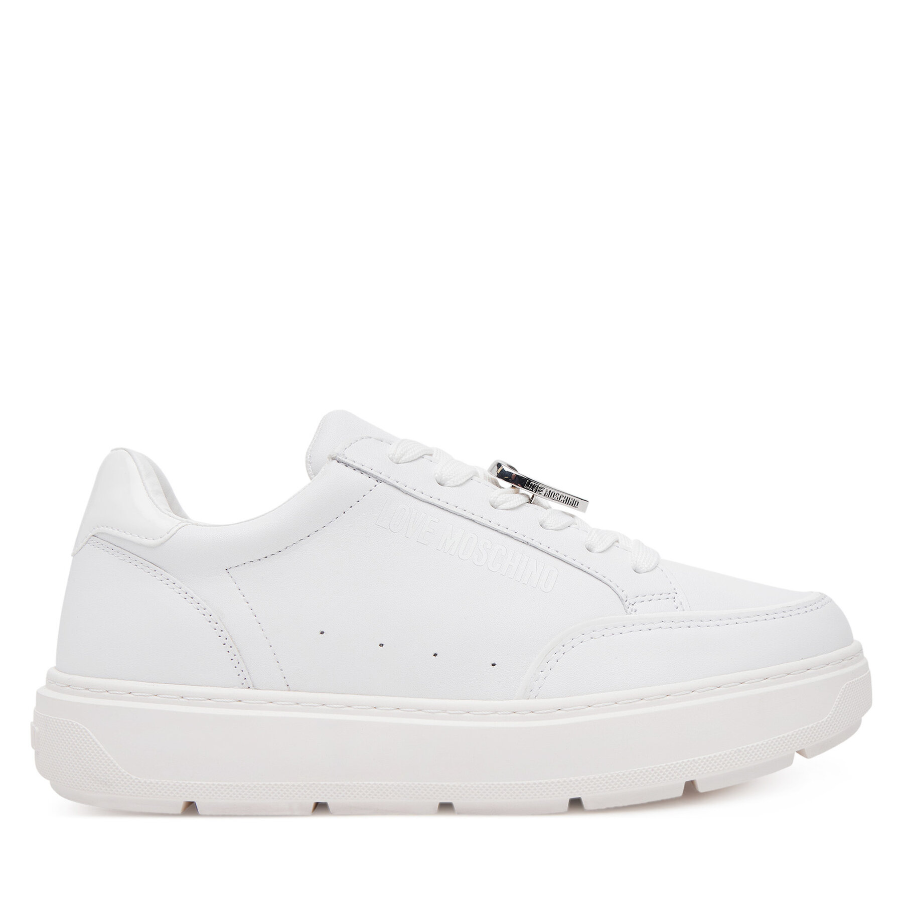 Sneakersy LOVE MOSCHINO JA15214G1MIA410A Biela