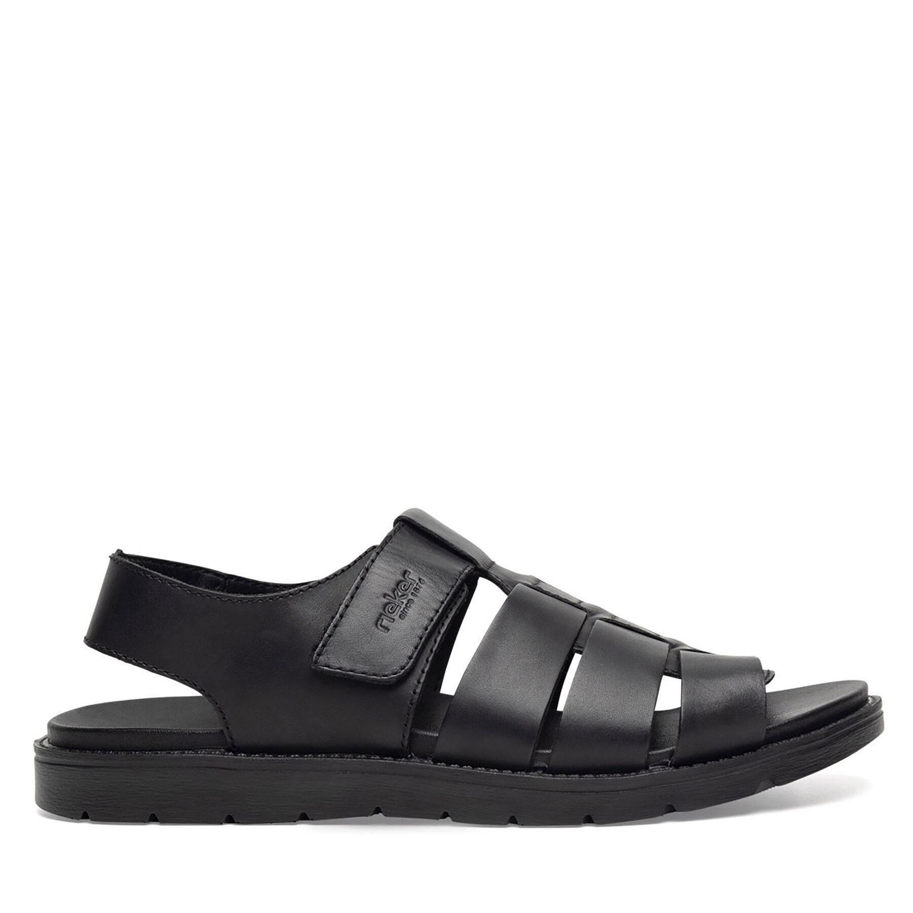 Szandál Rieker 24262-00 Fekete