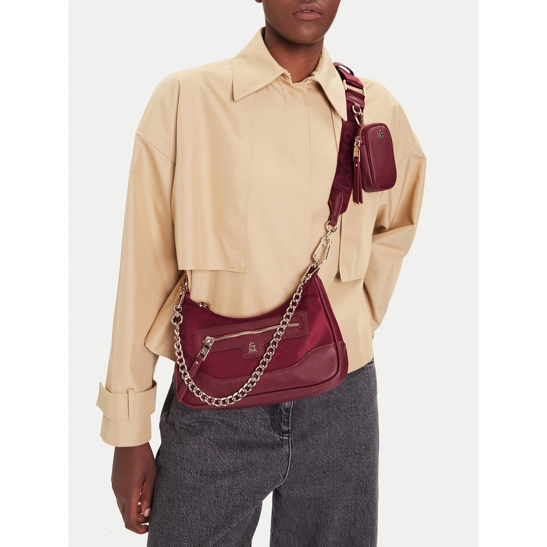 Borsetta Steve Madden Bgreed SM13001829 Bordeaux