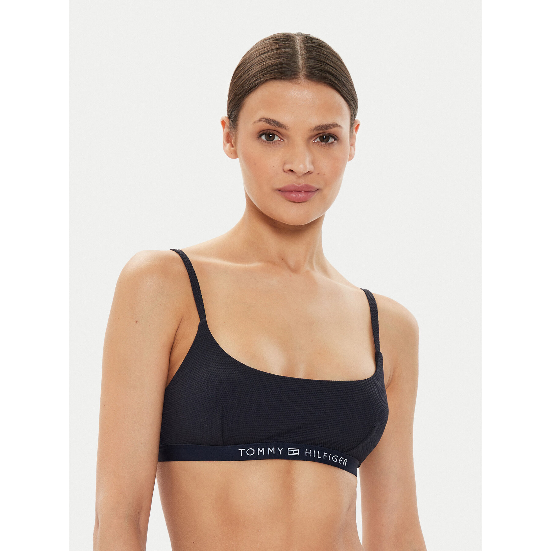 Tommy Hilfiger Bikini-Oberteil UW0UW05323 Dunkelblau