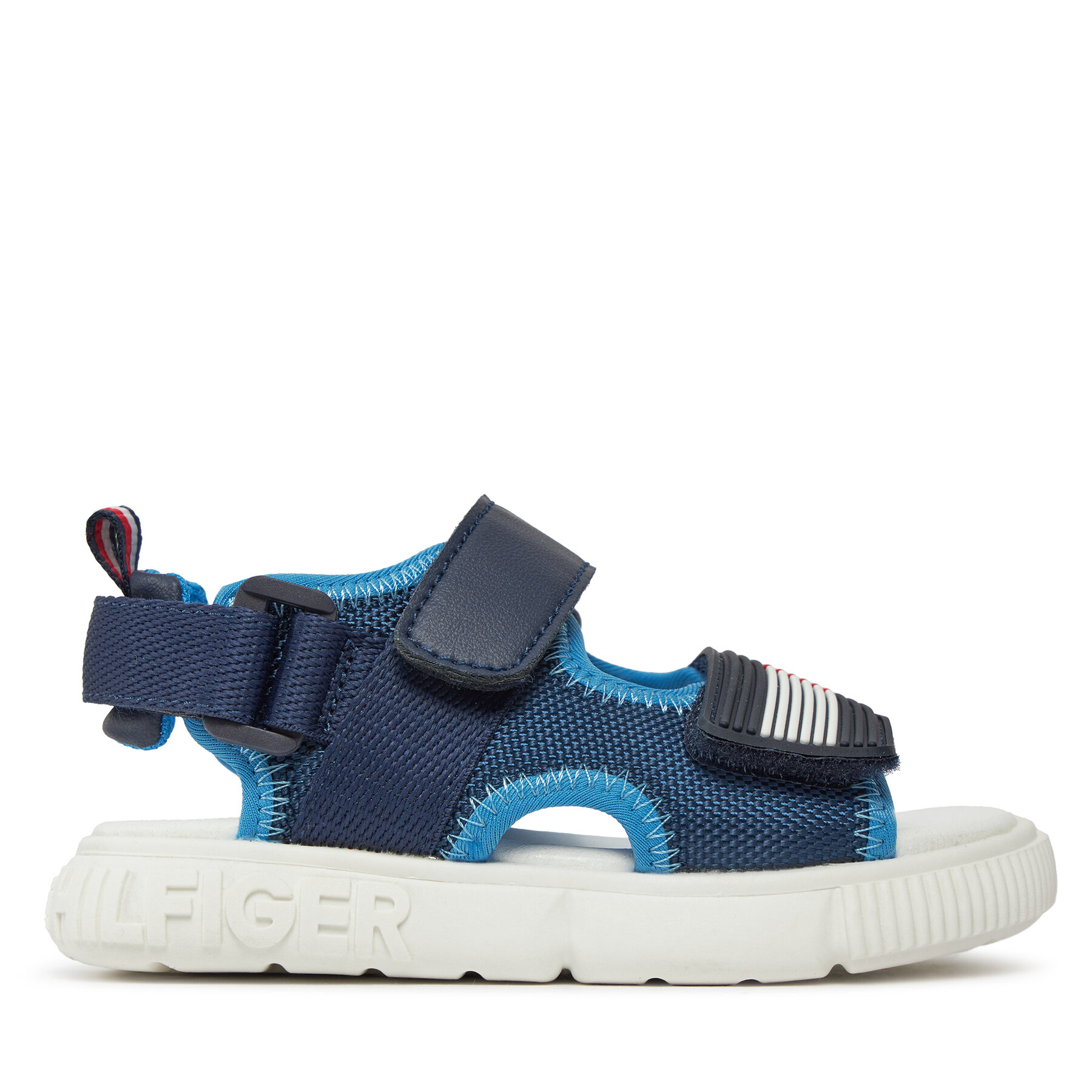 Tommy Hilfiger Σανδάλια Tommy Hilfiger Velcro T1B2-33420-1591 S Σκούρο μπλε