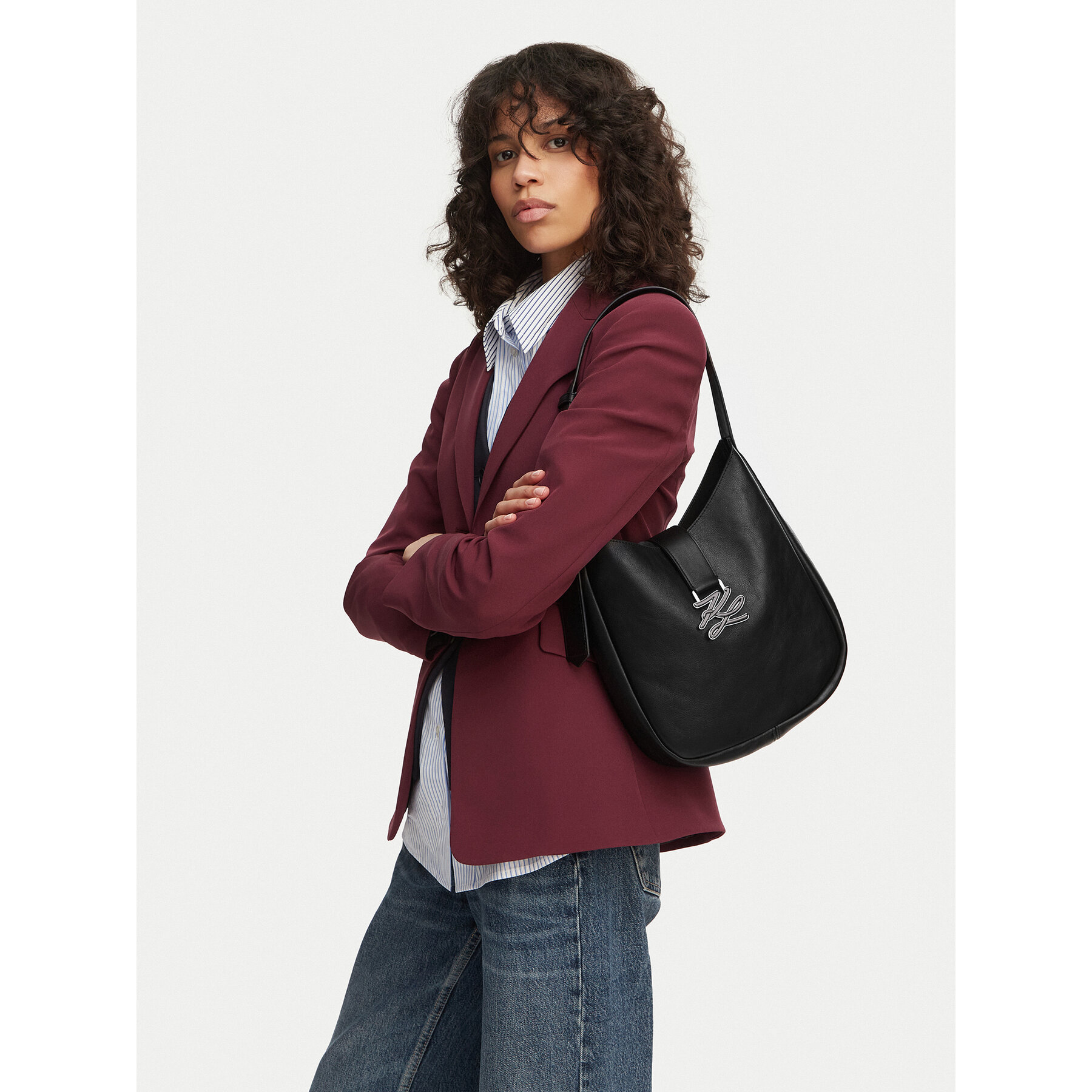 Geantă KARL LAGERFELD B2W30259 Negru
