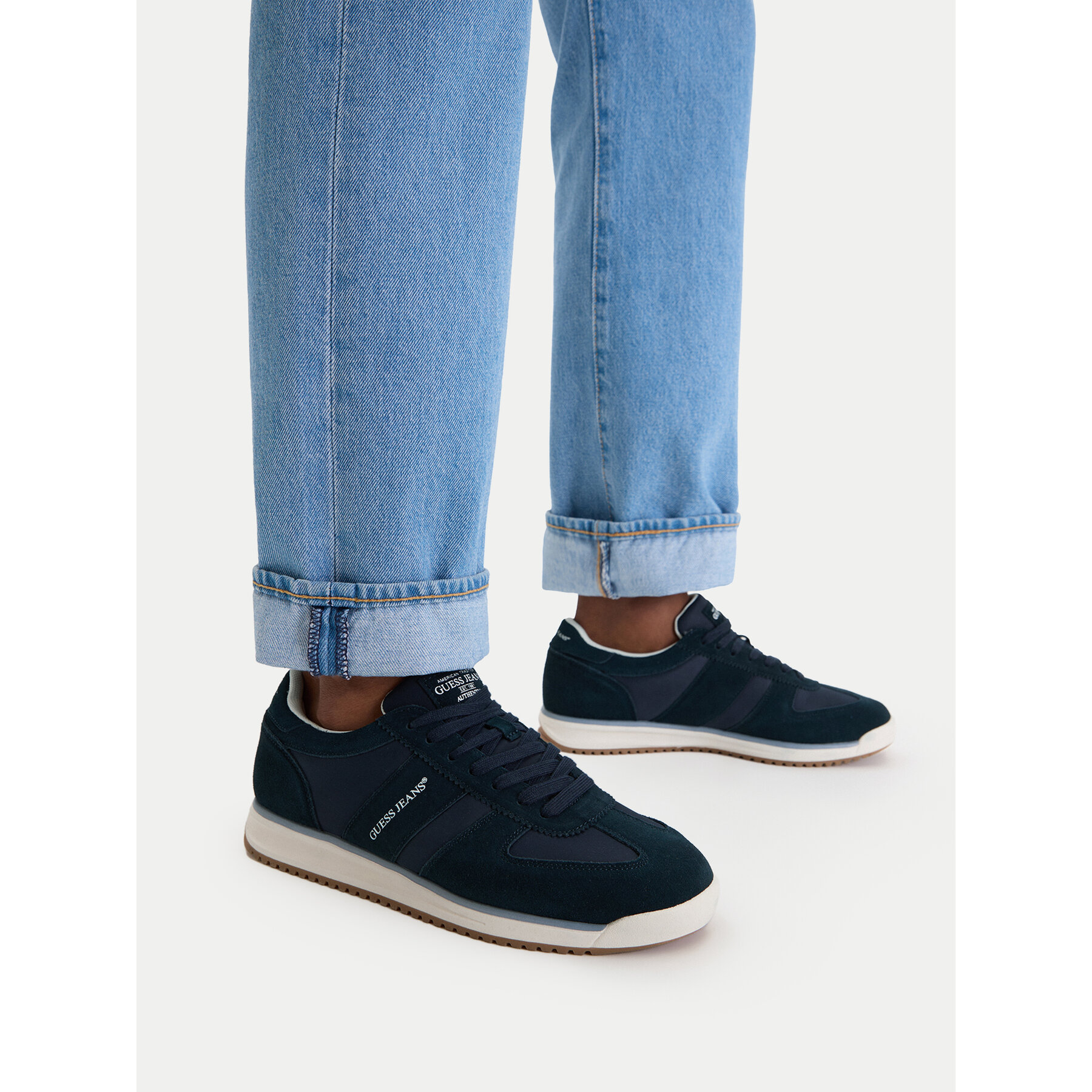 Sneakers Guess Jeans EO-DELAND-01 WE Bleumarin