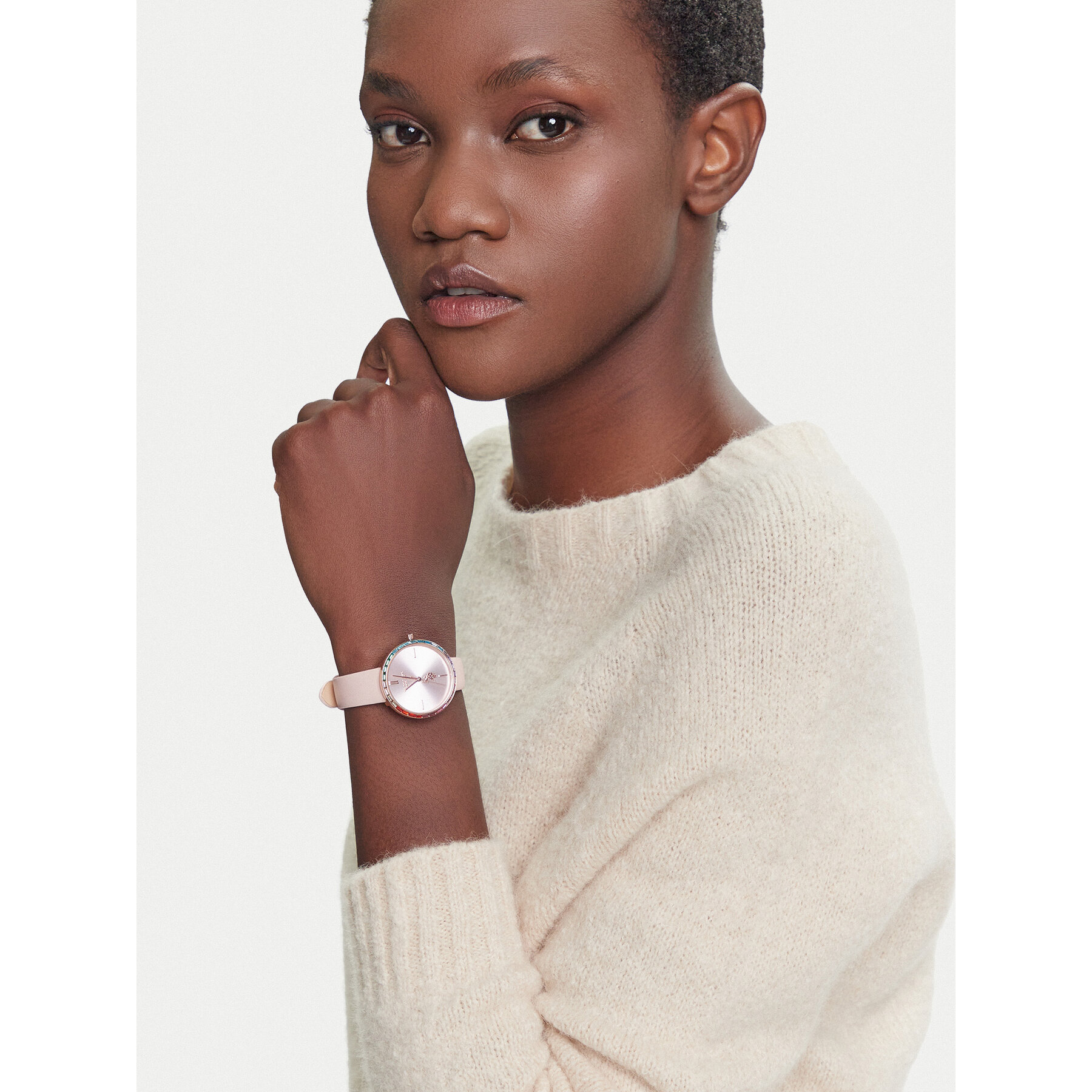 Часовник U.S. Polo Assn. Rainbow USP8425PK Розов