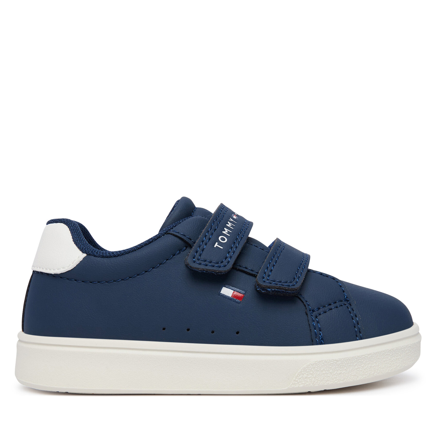 Superge Tommy Hilfiger Low Cut Velcro Sneaker T1X9-35216-1355 M Mornarsko modra