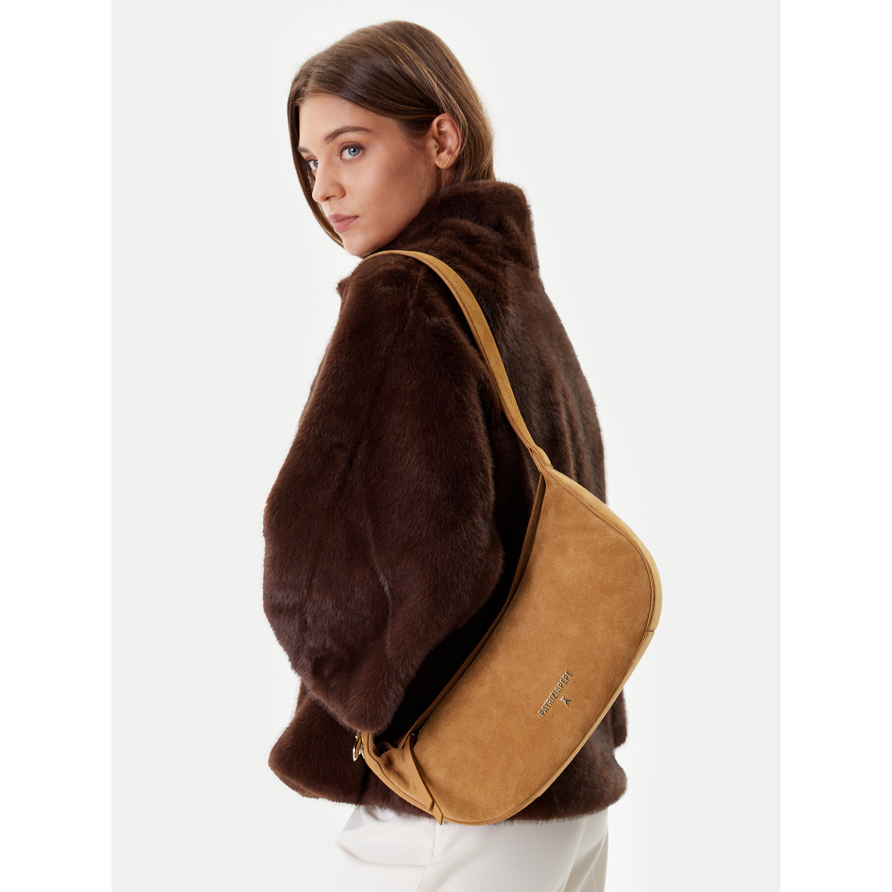 Borsetta Patrizia Pepe 8B0274 L152 B768 Marrone