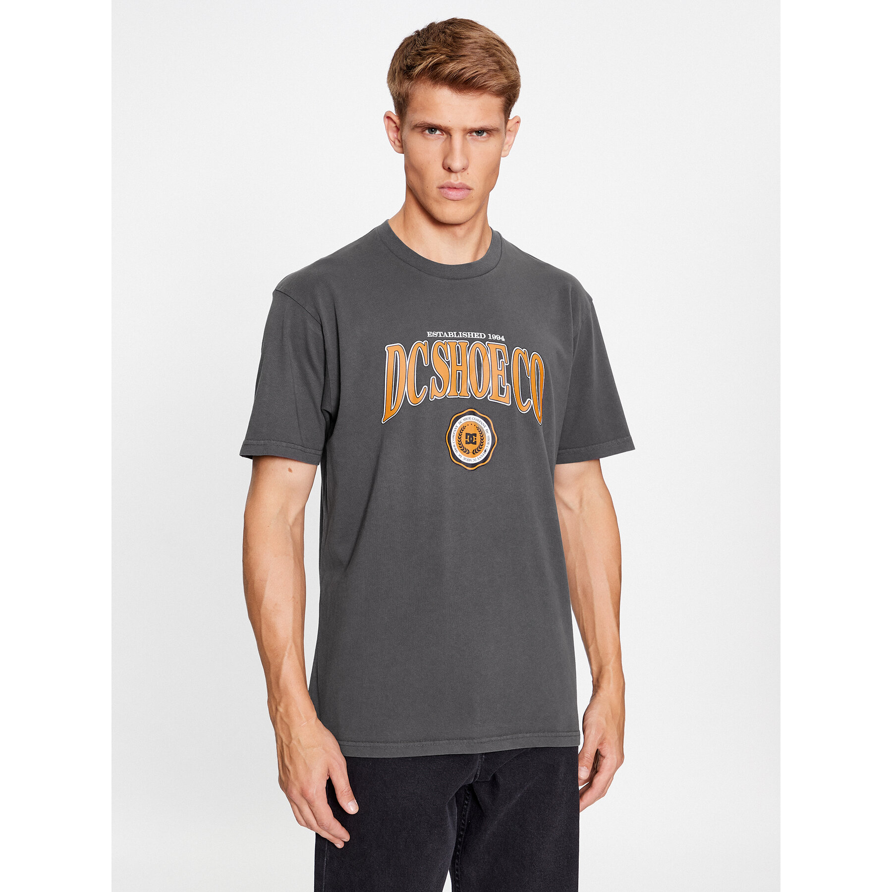 DC Shoes T-Shirt Tuition Tees ADYZT05273 Μαύρο Regular Fit