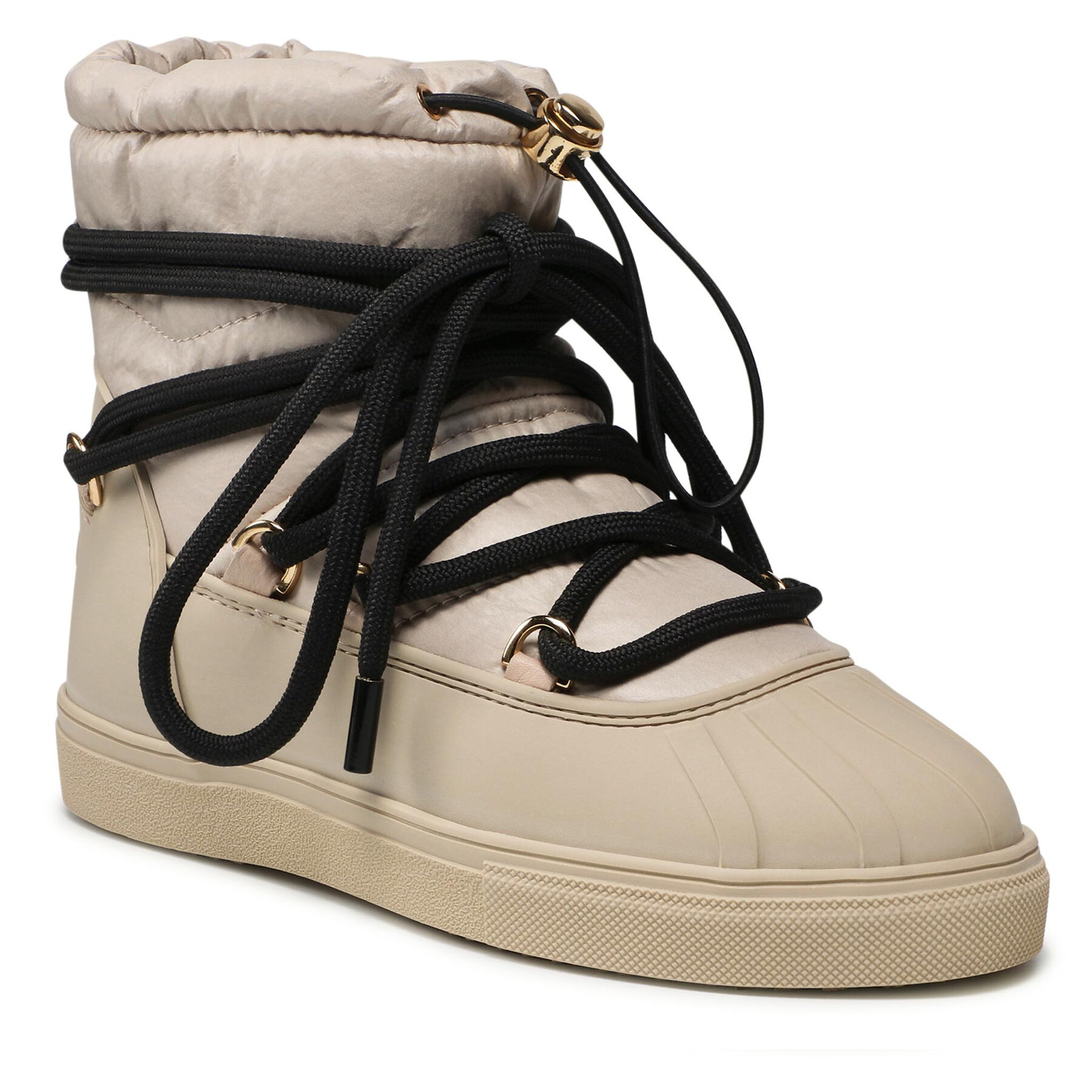 Donna Stivali da neve Inuikii, Taglia 37, Beige, Technical Low 70202-105, taglia : 37
