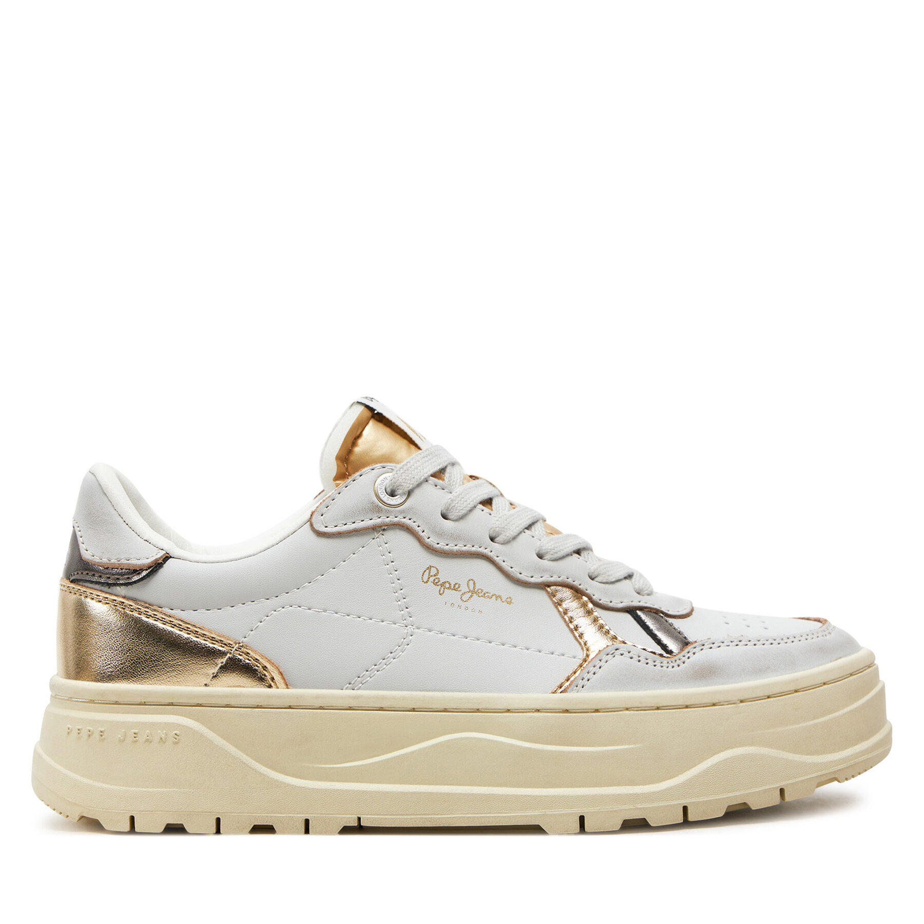 Sneakers Pepe Jeans Kore Club W PLS00021 Bianco