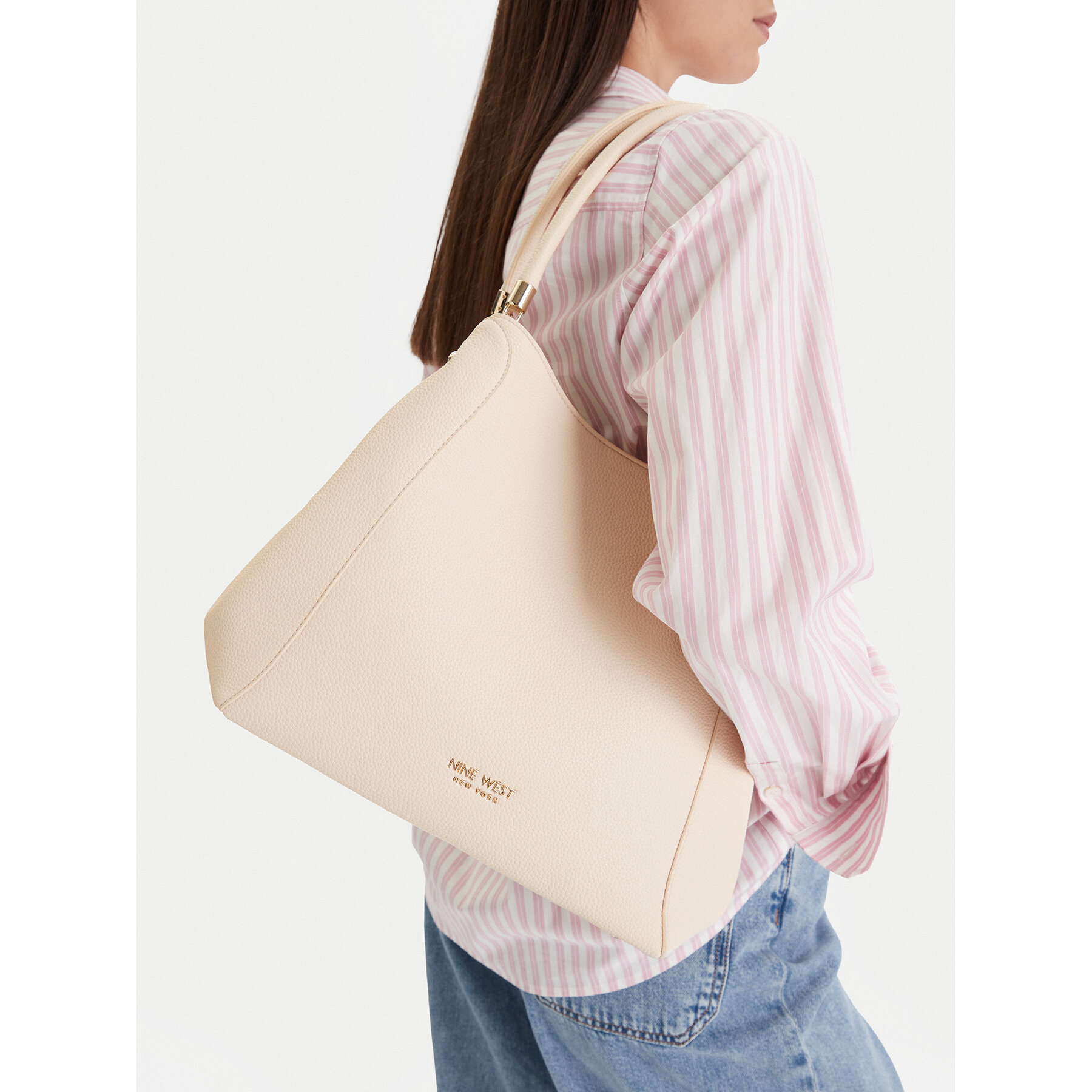 Borsetta Nine West CEO-Olira-LDA8566 Écru