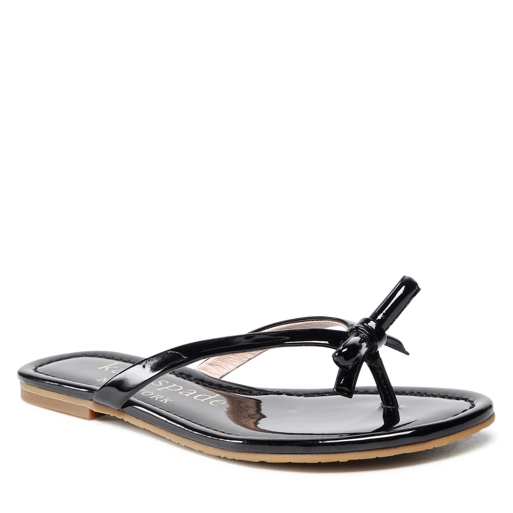 Flip flop Kate Spade Petit K3304 Black Black imagine super redus 2022