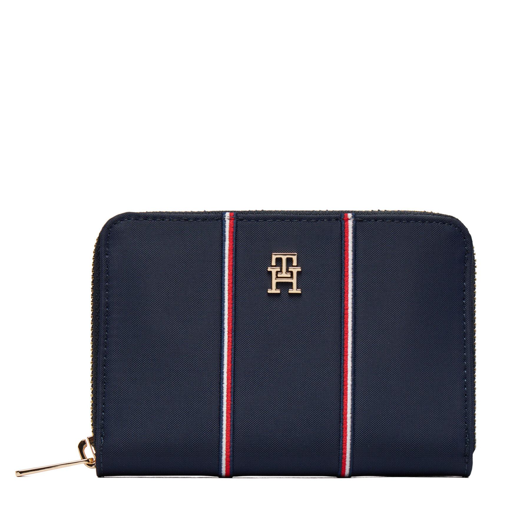 Πορτοφόλι Tommy Hilfiger Th Icon Med Za Nylon Corp AW0AW17953 Μπλε