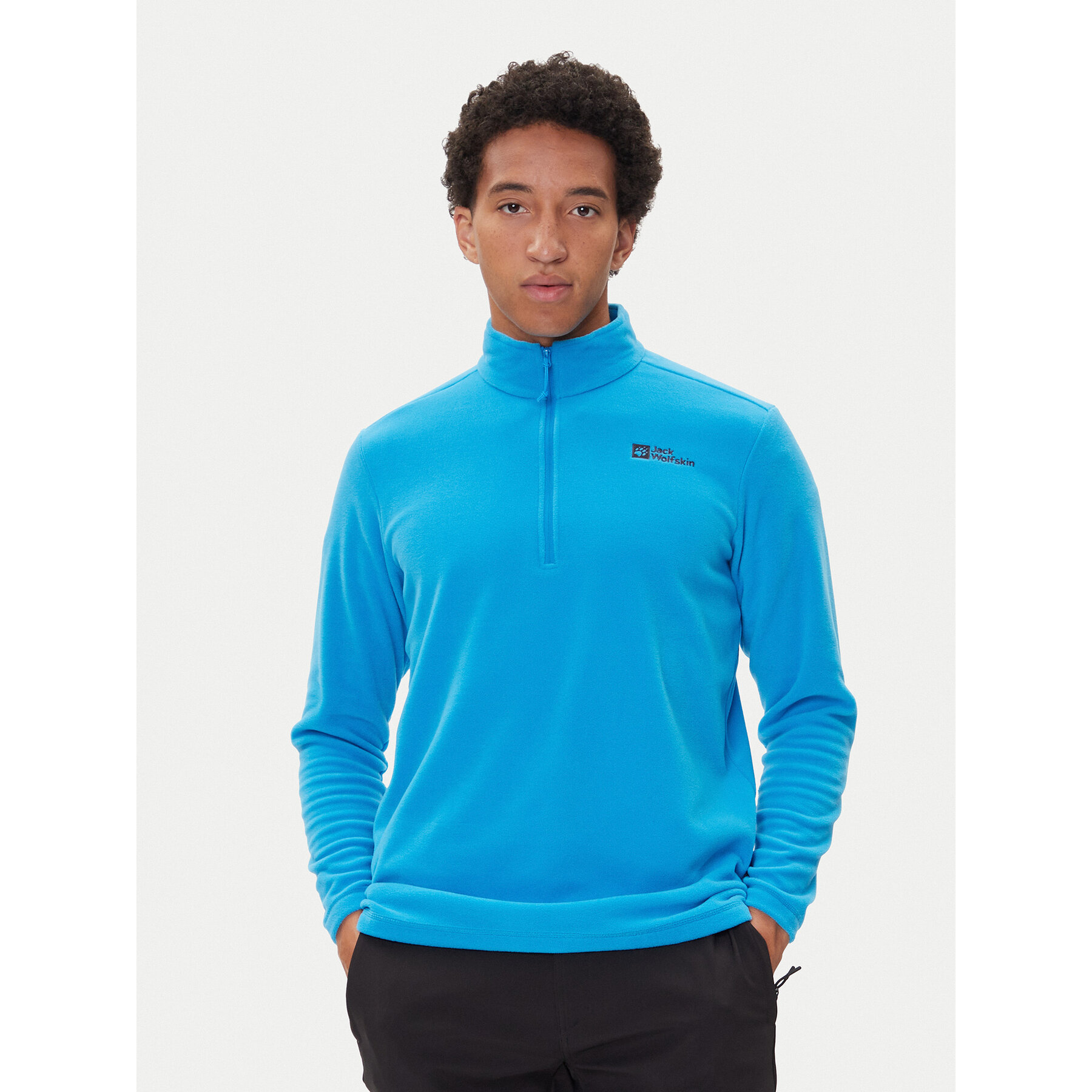 Jack Wolfskin Fleecejacke Taunus Hz 1709522 Blau Regular Fit