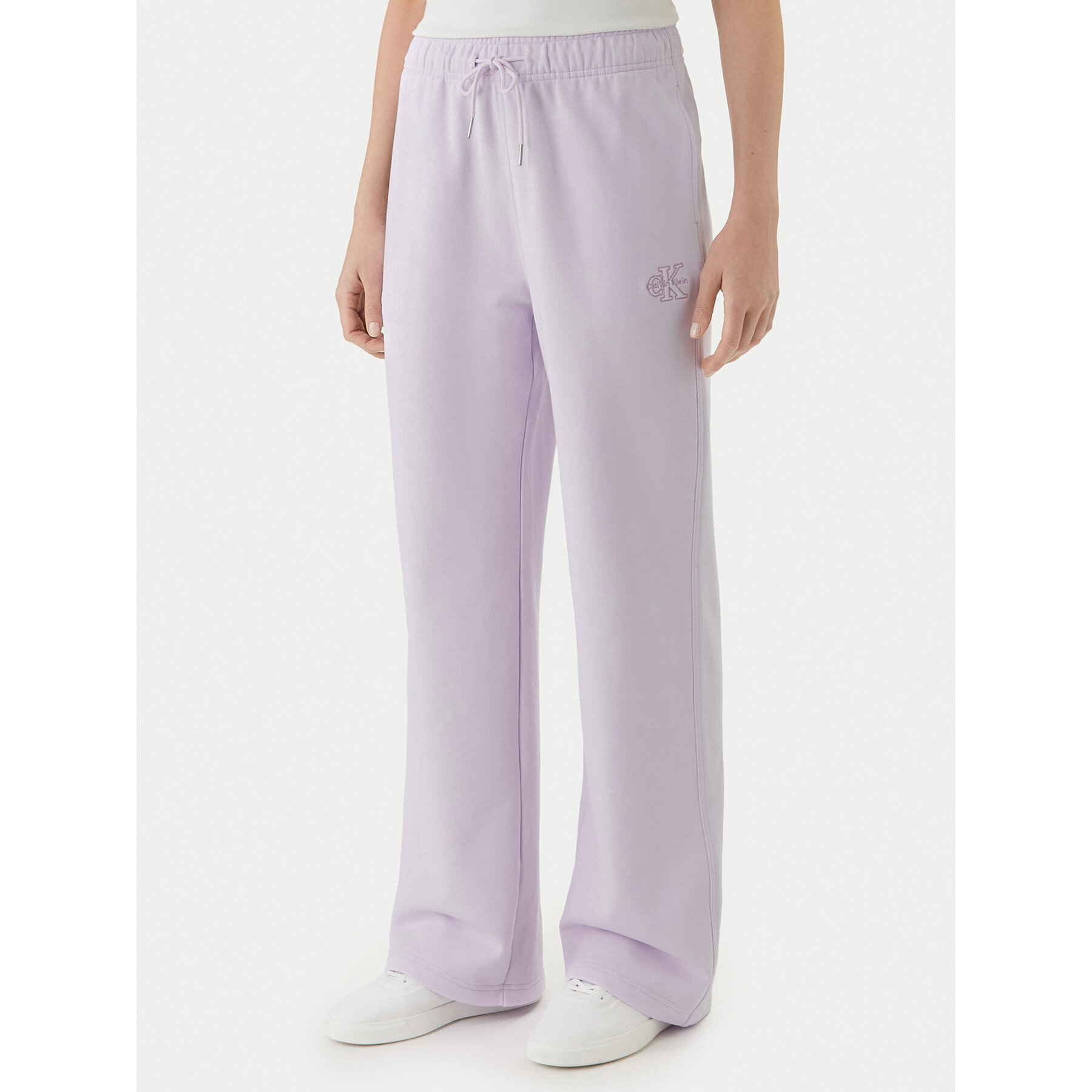 Calvin Klein Jeans Jogginghose Embossed Monologo LV047F206G Rosa Regular Fit