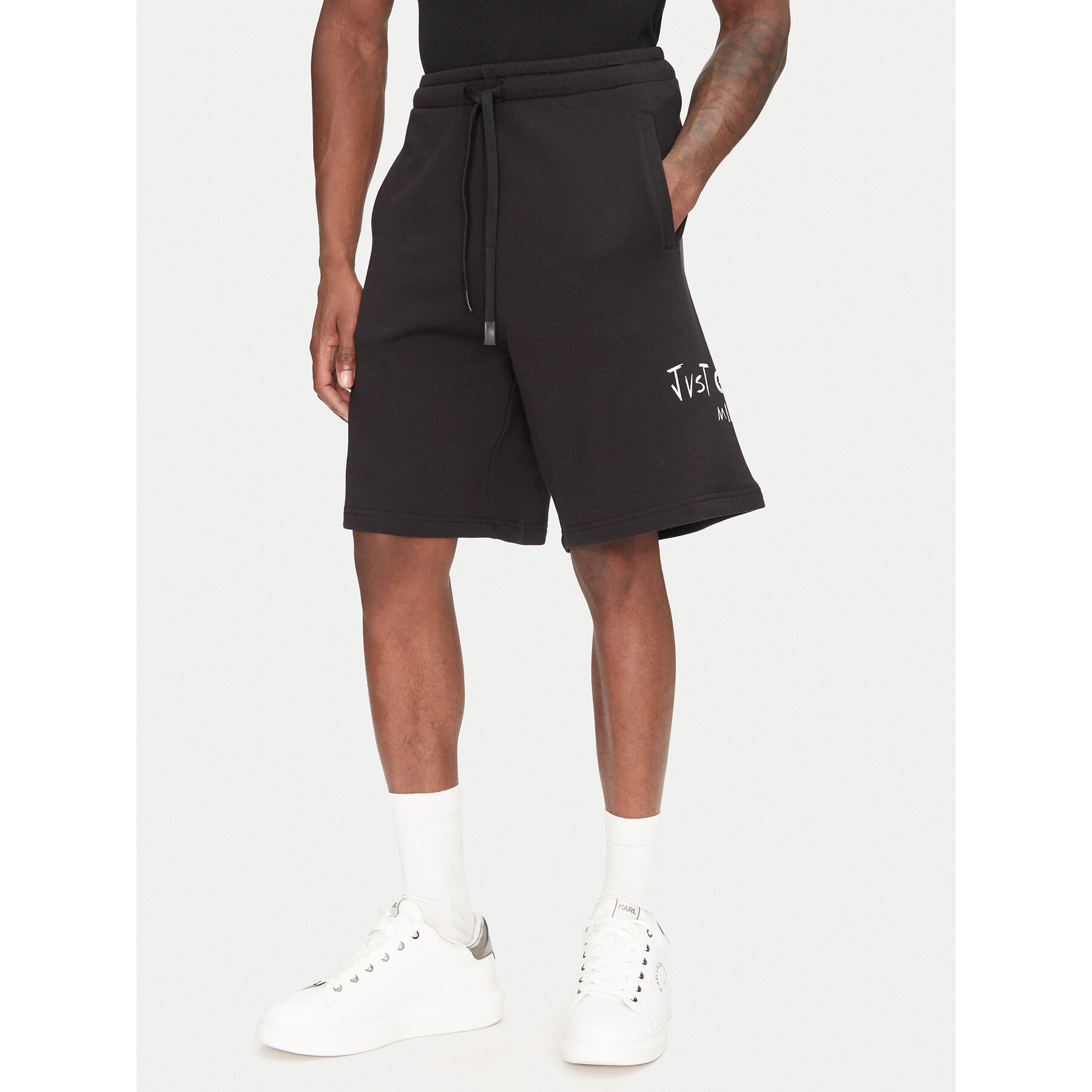 Just Cavalli Sportshorts 78OADT07 Schwarz Regular Fit