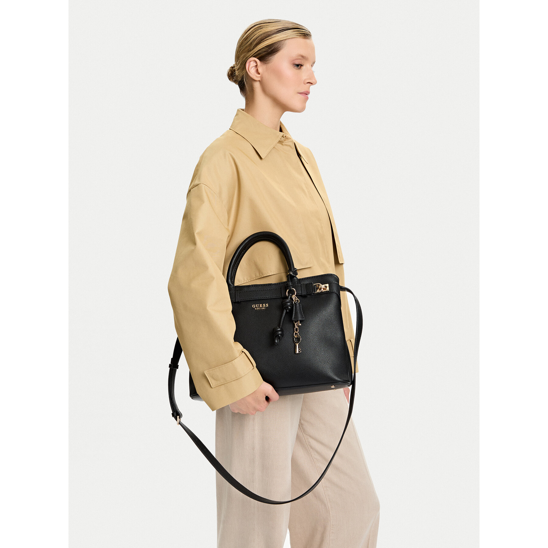 Geantă Guess Gregoria HWBG85 46070 Negru