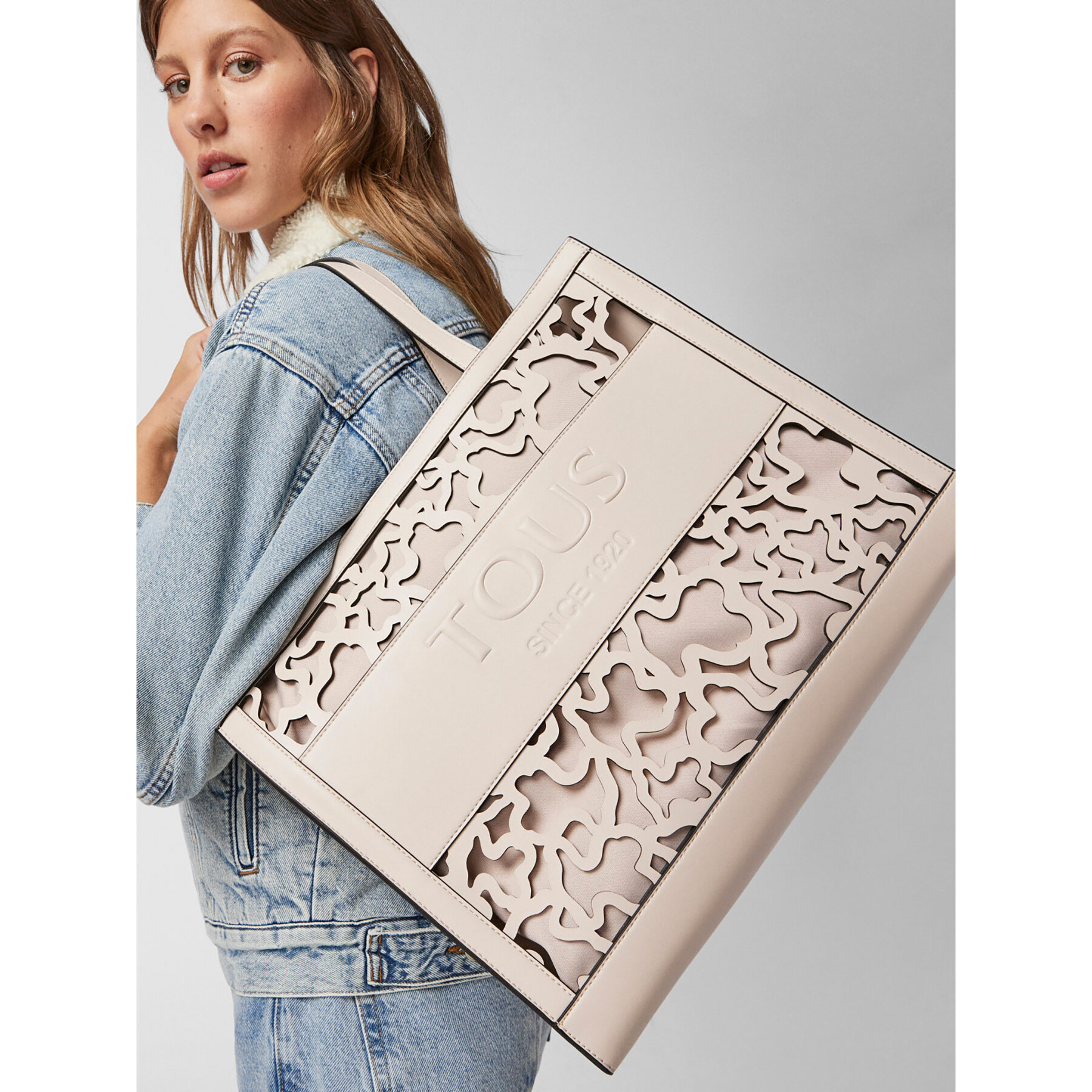 Bolso TOUS Shopping Xl Amaya K.Shock 2001660601 Beis