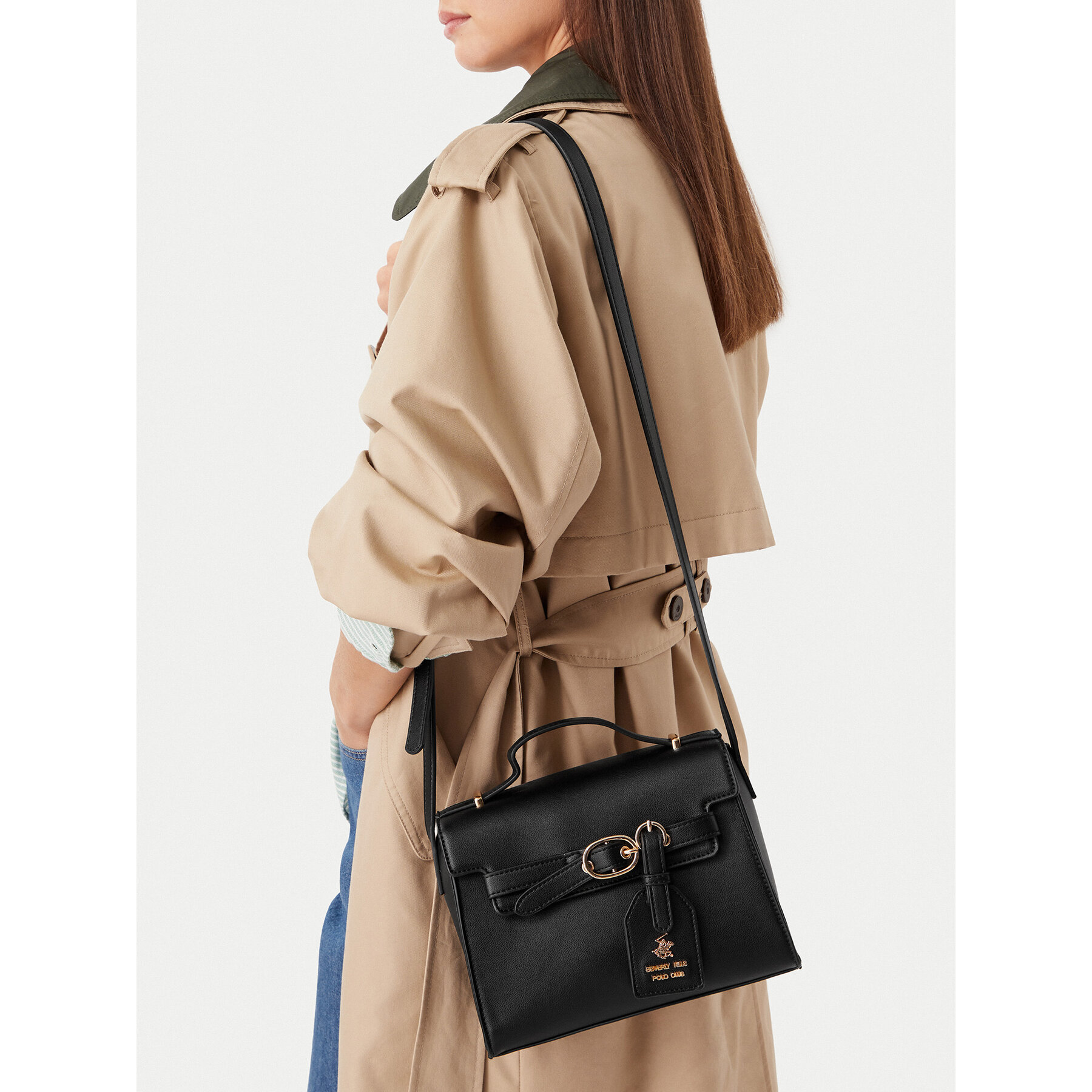Дамска чанта Beverly Hills Polo Club CEO-BHPC-C-010-10 Черен