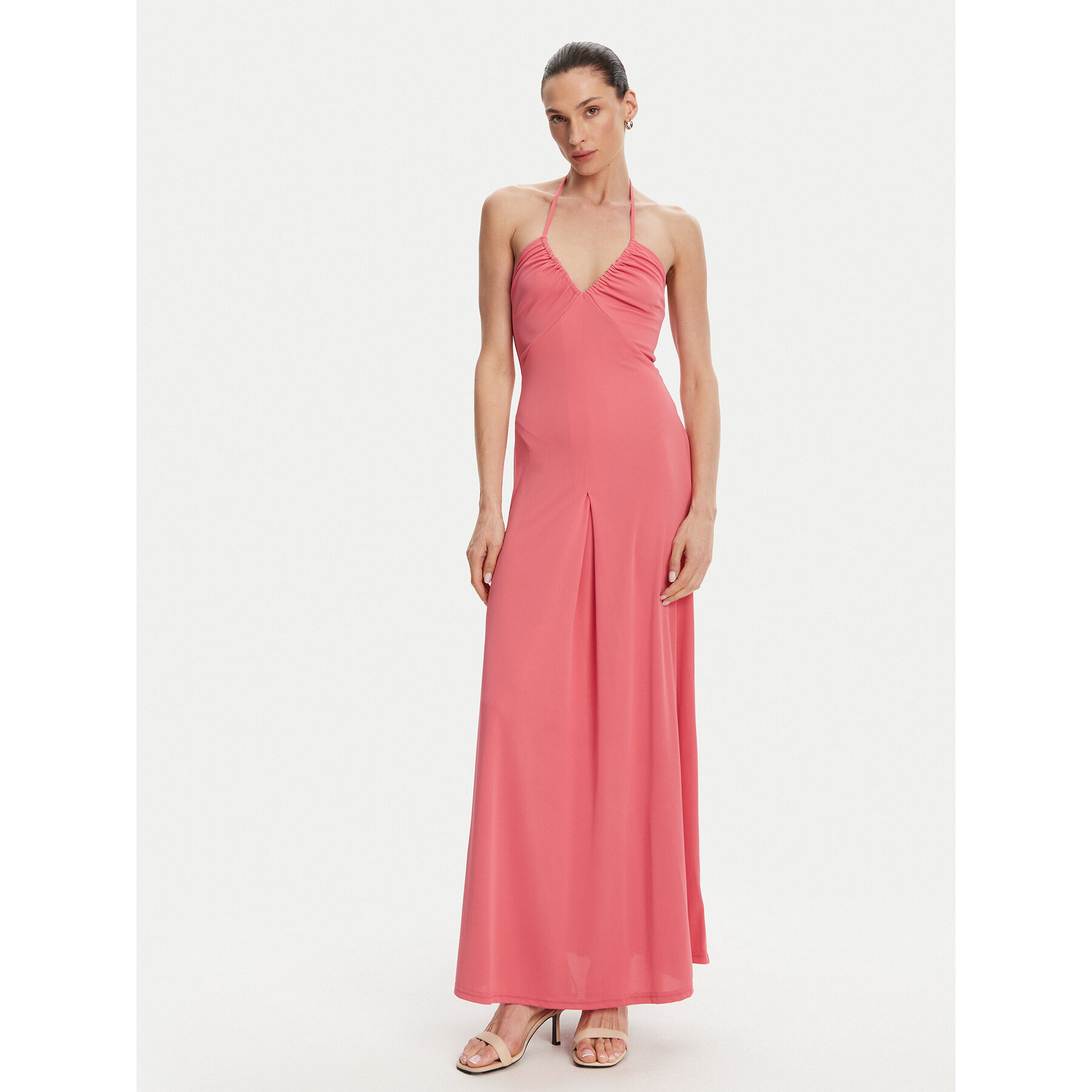 Silvian Heach Sommerkleid Madev GPP25330VE Rosa Slim Fit