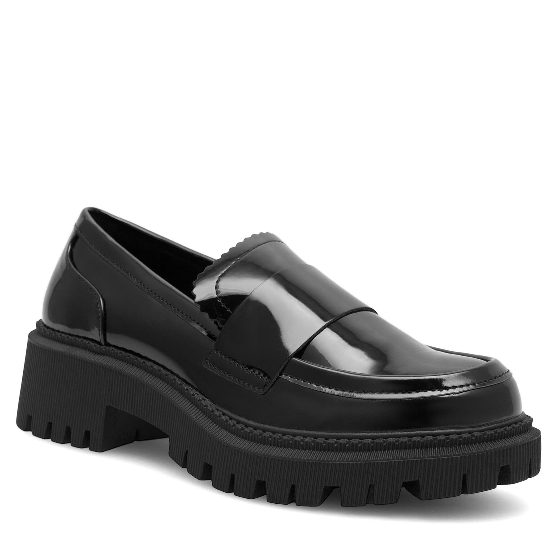 Dámske Loafers DeeZee, Rozmer: 40, Čierna, H101201-01