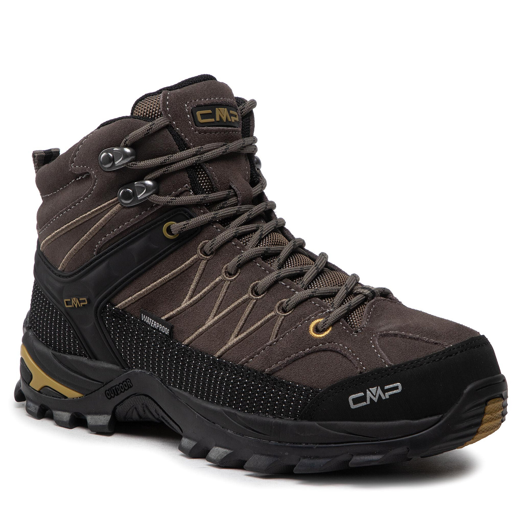 Cmp Uomo Scarpe Da Trekking Rigel Mid Trekking Shoe Wp 3Q12947 Fango Marrone Taglia 41