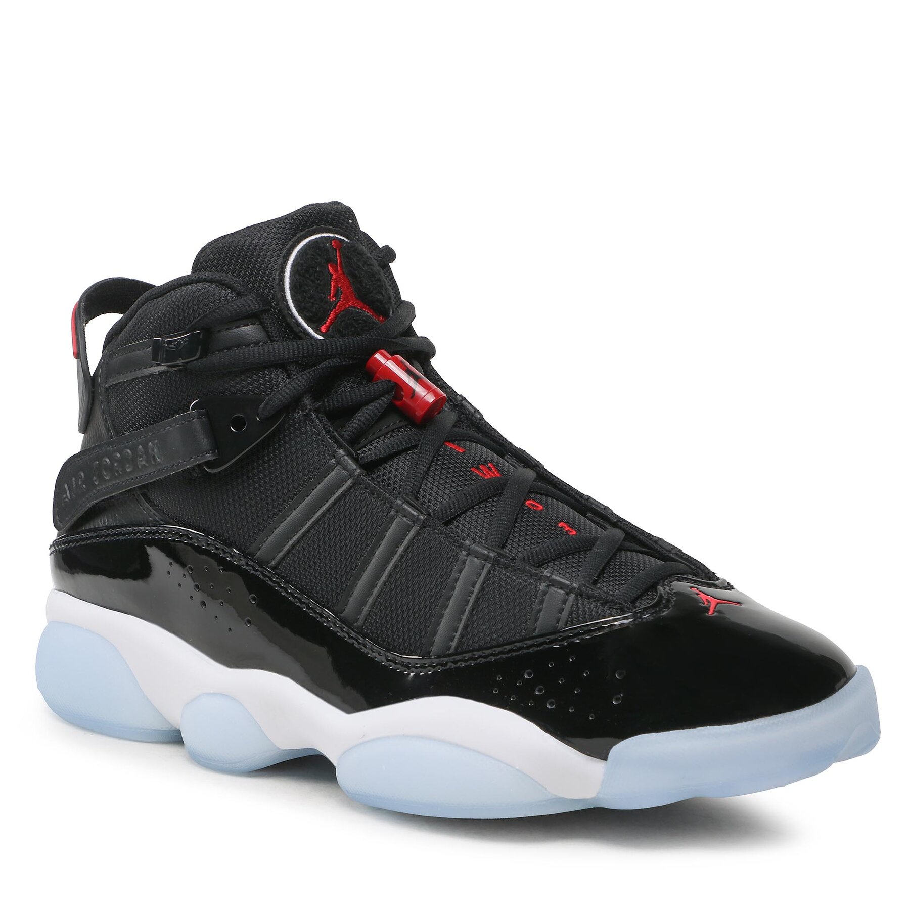 Pantofi Nike Jordan 6 Rings 322992 064 Black/Gym Red/White 064 imagine noua