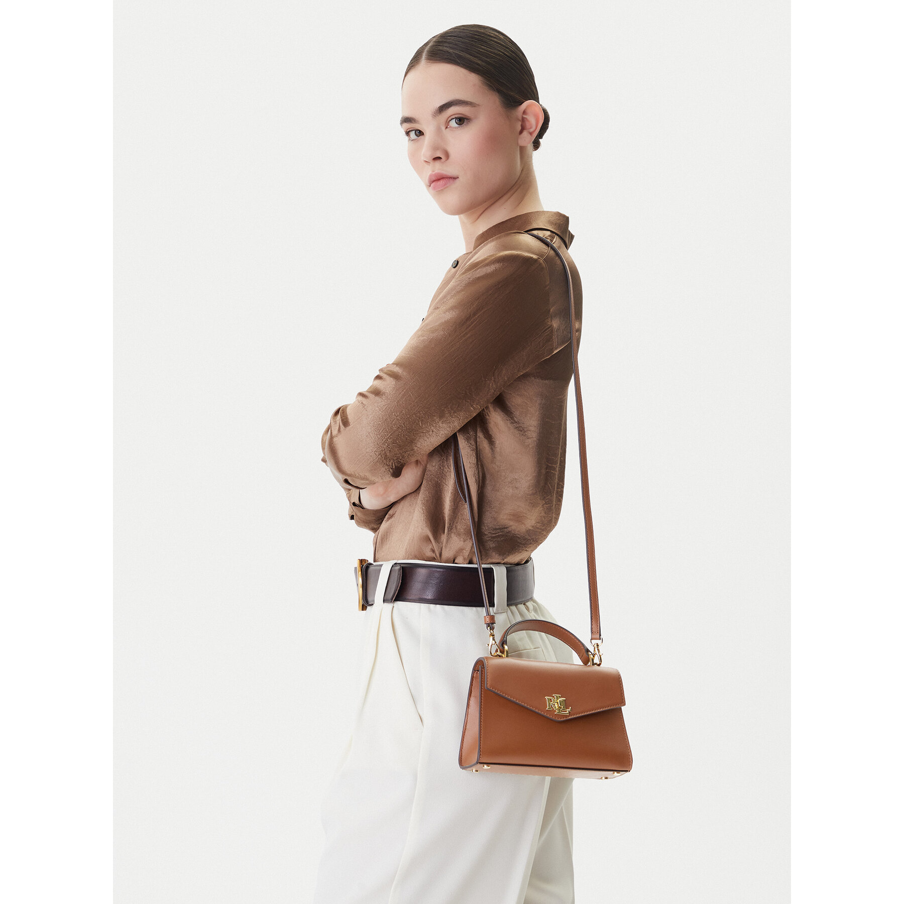 Táska LAUREN RALPH LAUREN 431968761001 Barna