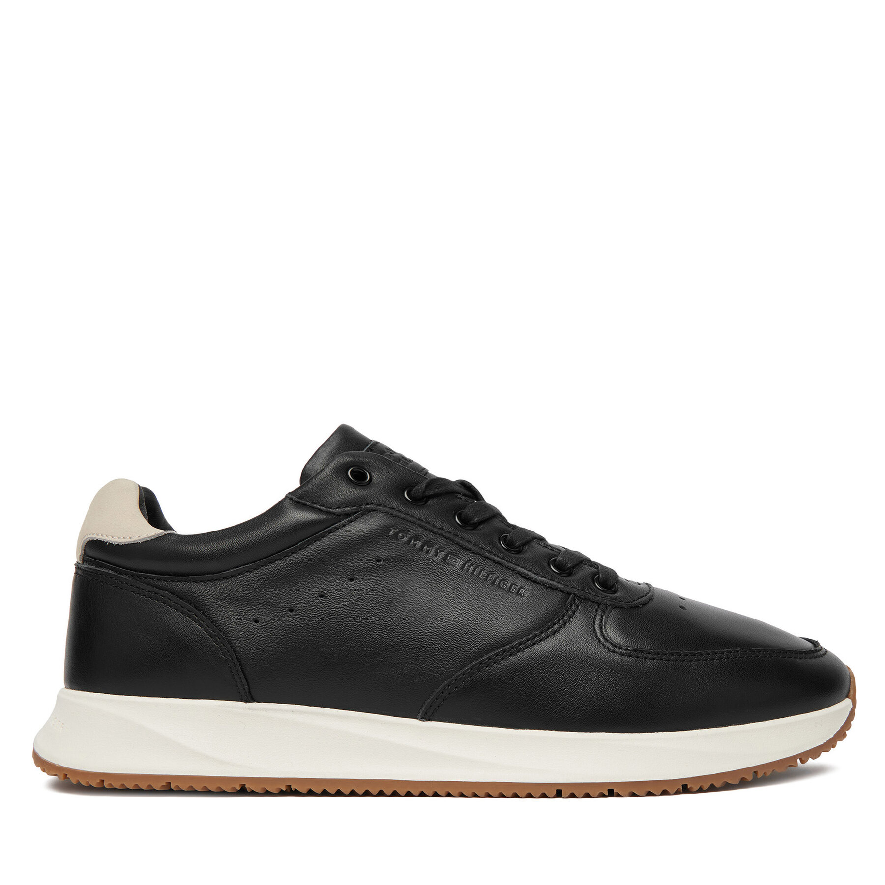 Superge Tommy Hilfiger Newport Lth FM0FM05871 Črna
