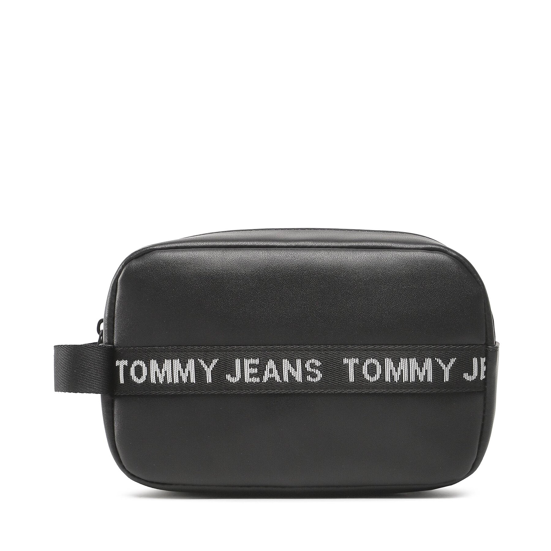Kozmetični kovček Tommy Jeans Tjm Essential Leather Washbag AM0AM11366 BDS