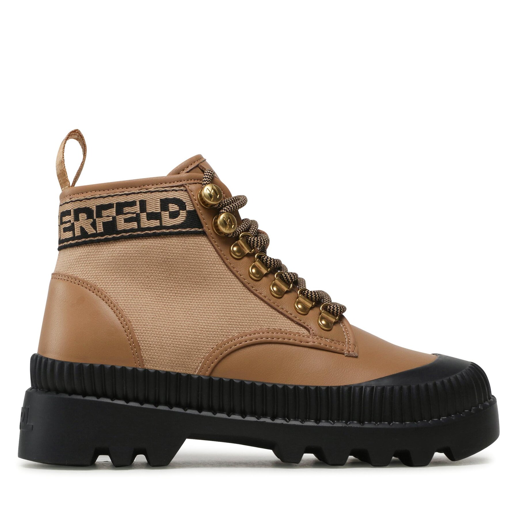 KARL LAGERFELD Ορειβατικά παπούτσια KARL LAGERFELD KL42533 Καφέ