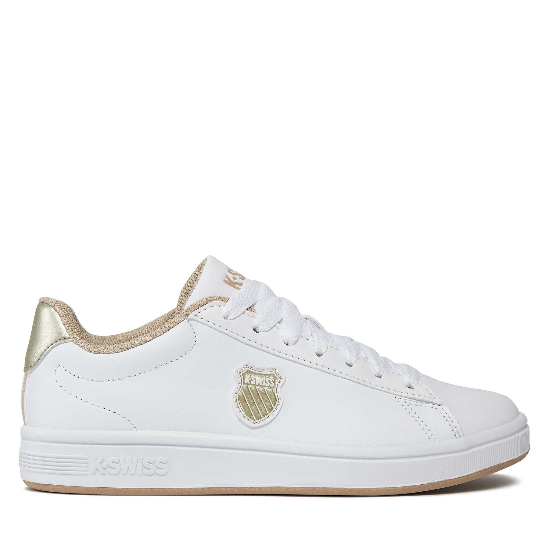 Sneakers K-Swiss Femei, Mărimea: 36, Alb, Court Shield 96599-997-M